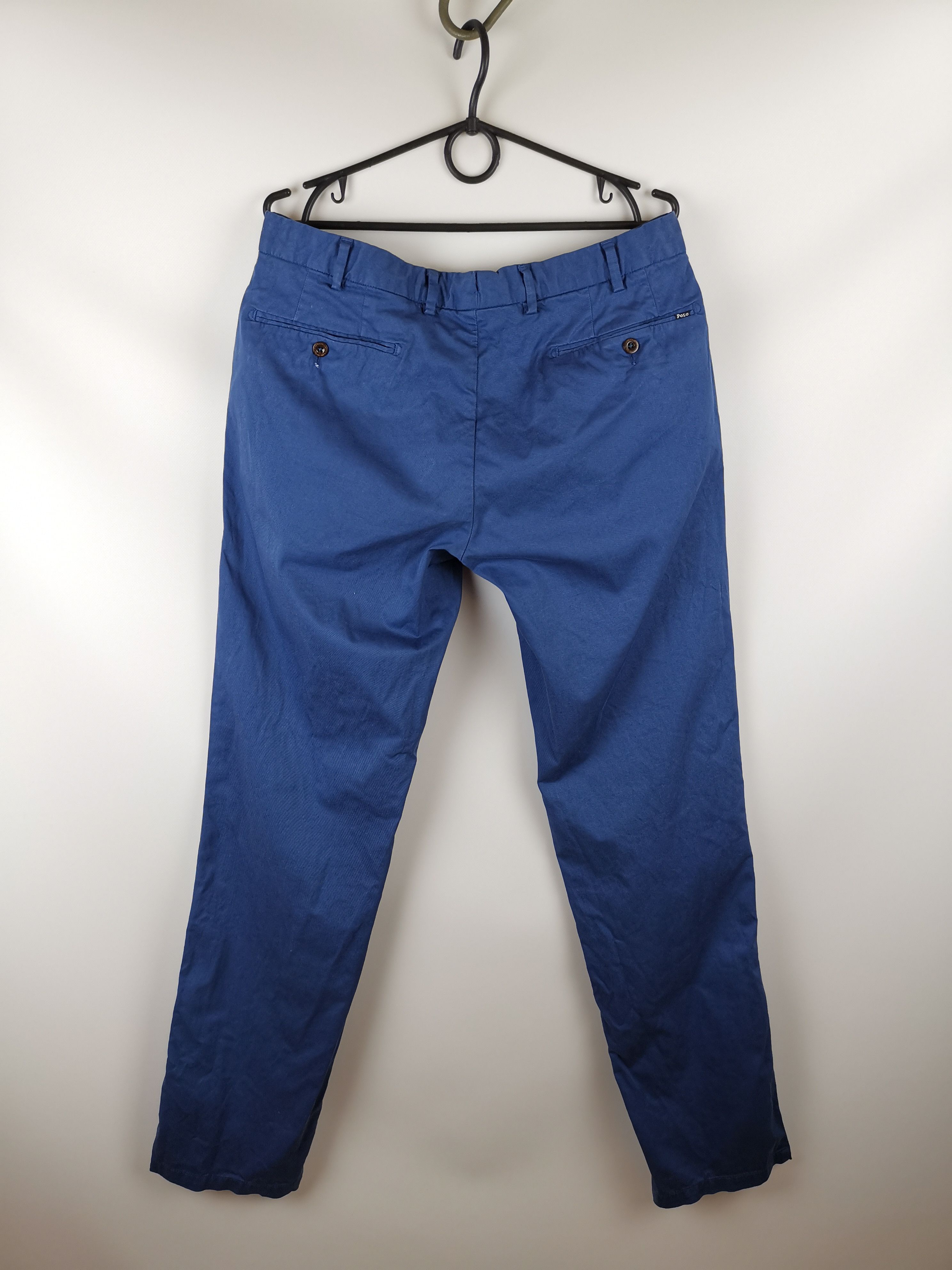 Polo Ralph Lauren Polo Ralph Lauren vintage blue fine tailoring Chino pants Size US 34 / EU 50 - 2 Thumbnail