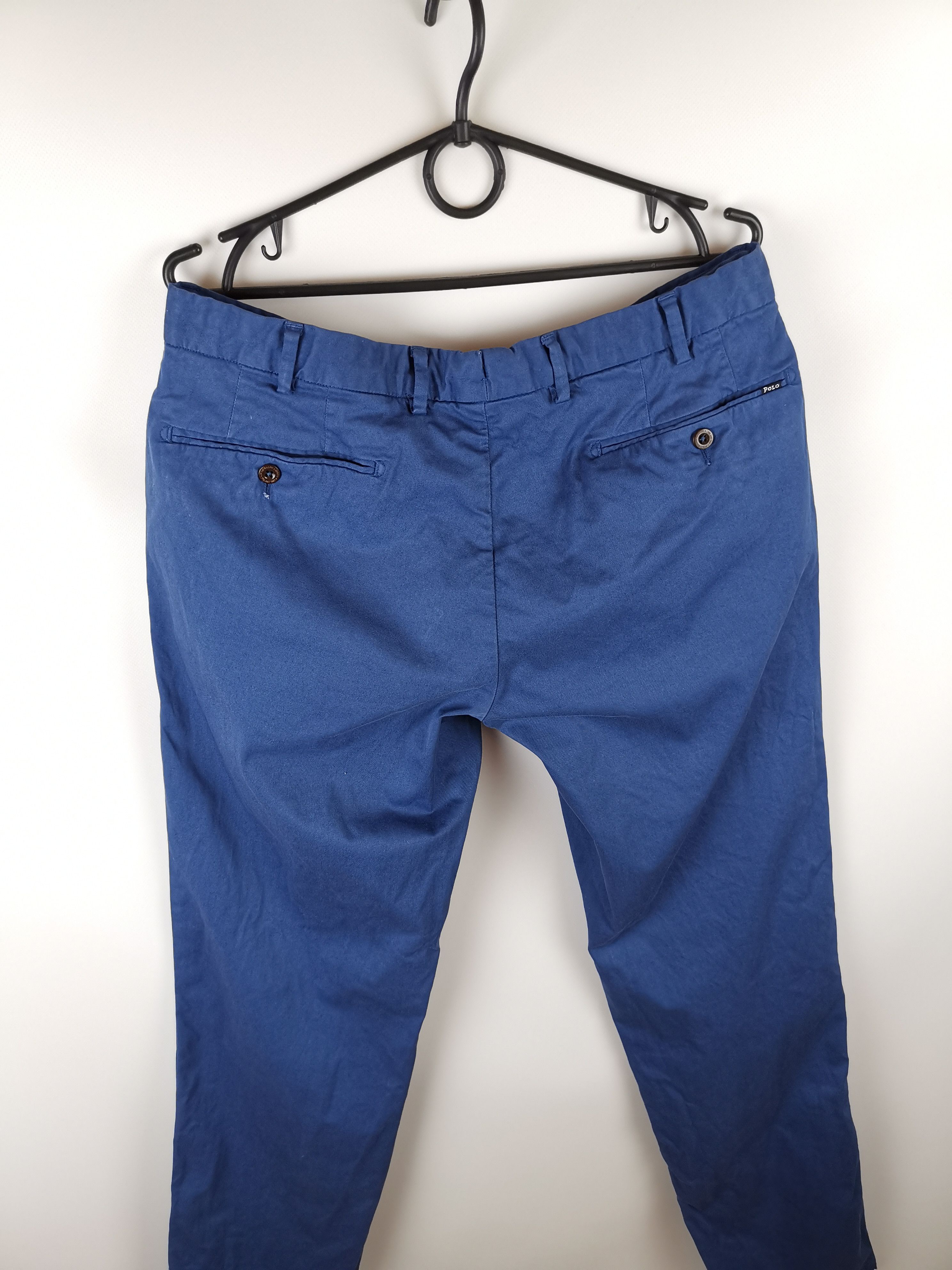 Polo Ralph Lauren Polo Ralph Lauren vintage blue fine tailoring Chino pants Size US 34 / EU 50 - 1 Thumbnail