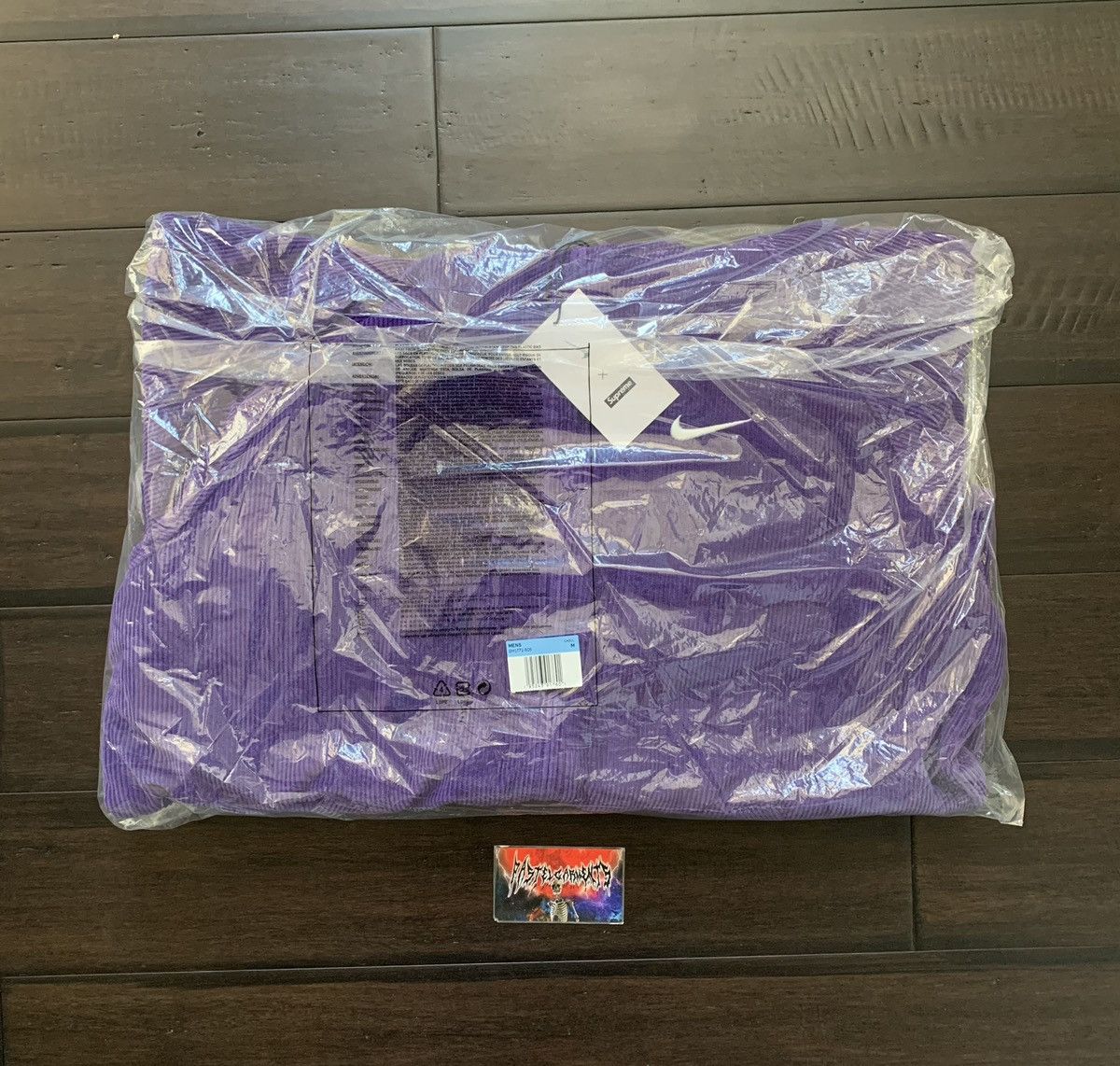 Supreme x Nike Arc Corduroy Hooded Jacket Purple - Novelship