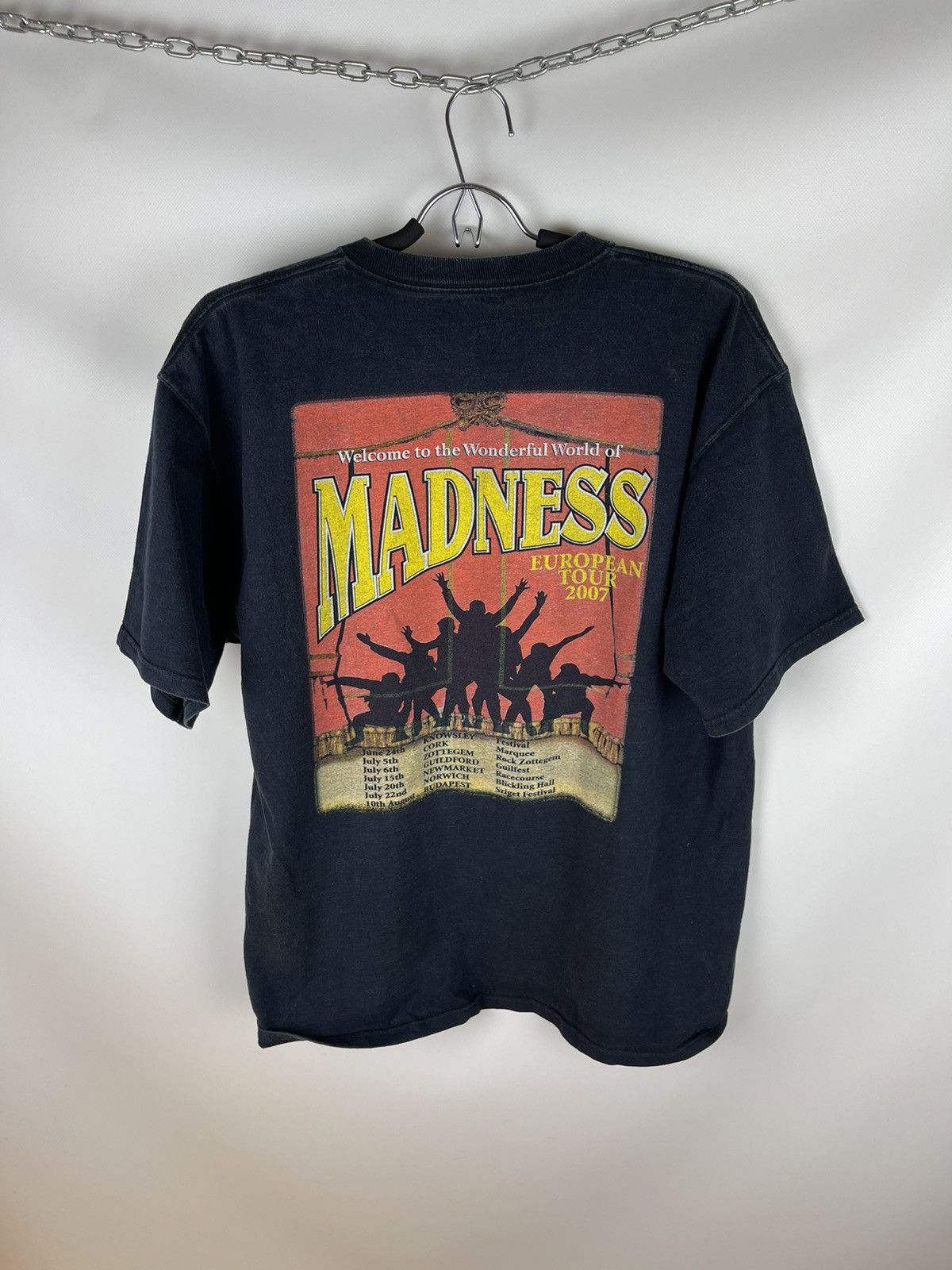Band Tees × Madness × Vintage Madness vintage European tour 2007 wonderful world tee shirt Size US L / EU 52-54 / 3 - 2 Thumbnail