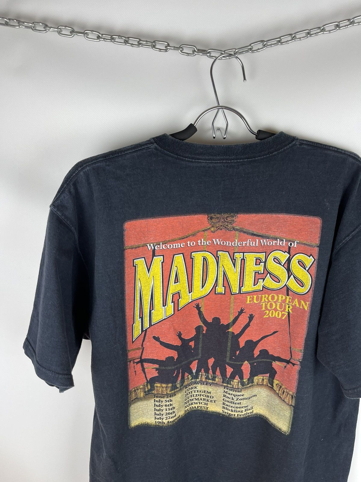 Band Tees × Madness × Vintage Madness vintage European tour 2007 wonderful world tee shirt Size US L / EU 52-54 / 3 - 8 Thumbnail
