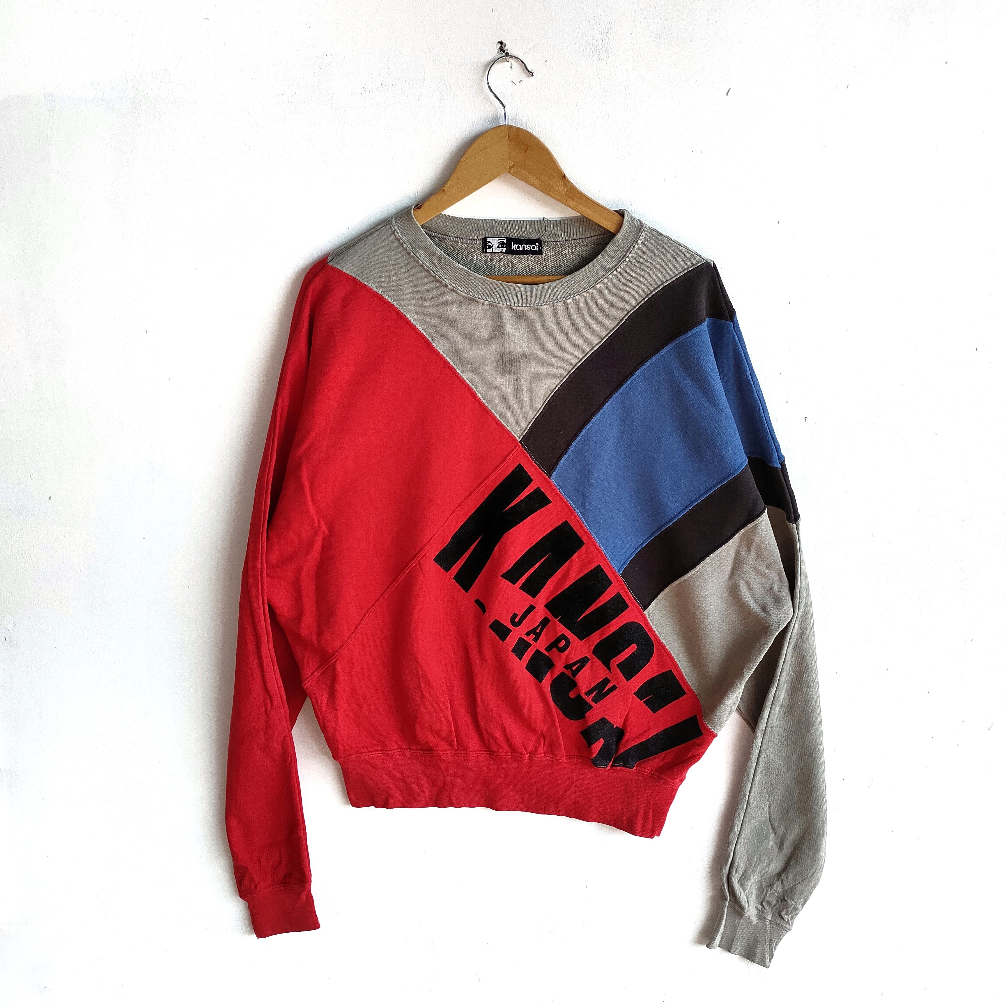 Japanese Brand KANSAI JAPAN Rare Design Big Spell Out Street Sweatshirt Size US L / EU 52-54 / 3 - 1 Thumbnail