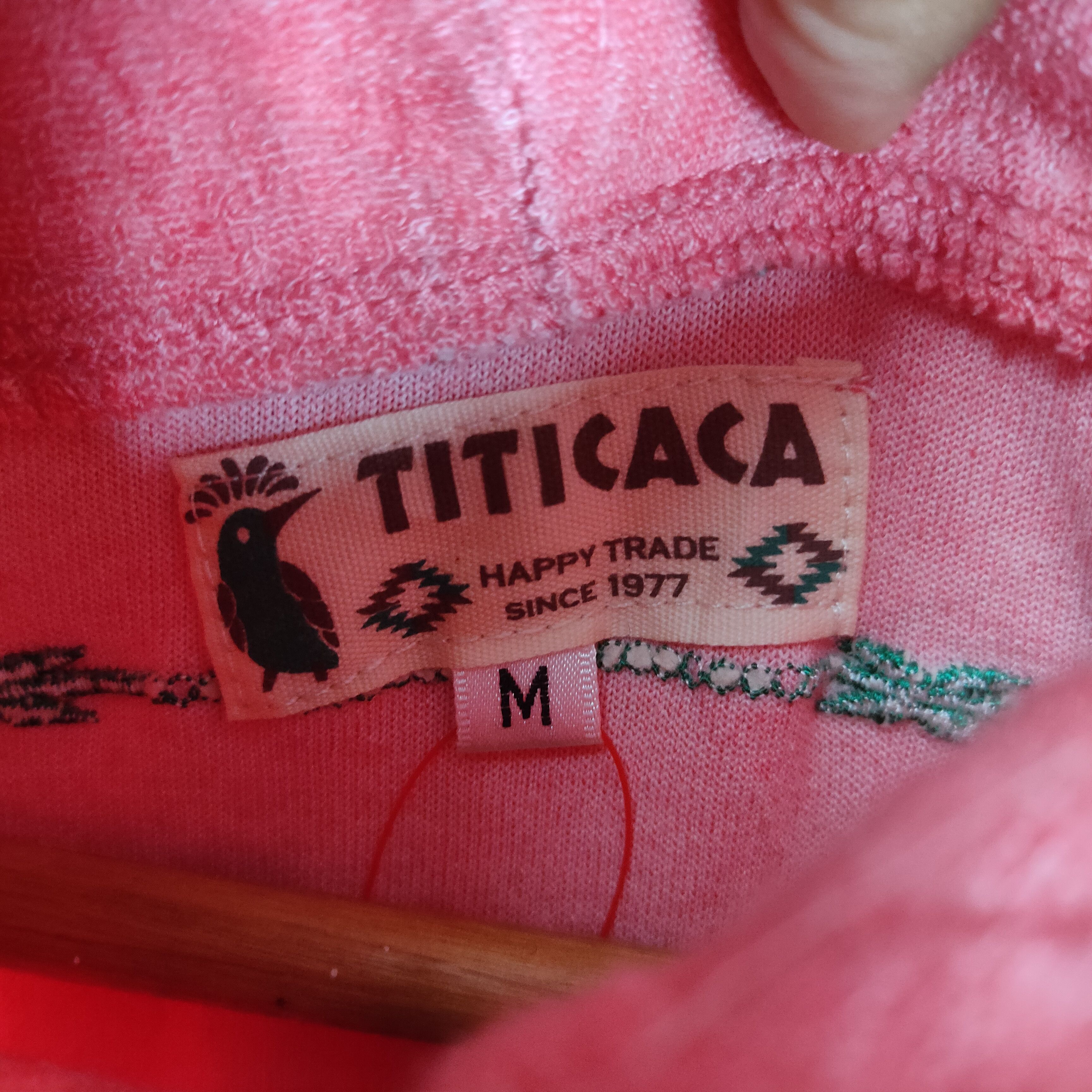 Japanese Brand TITICACA EMBROIDERY STRIPE Soft Fullzipper Sweater Size US M / EU 48-50 / 2 - 5 Thumbnail
