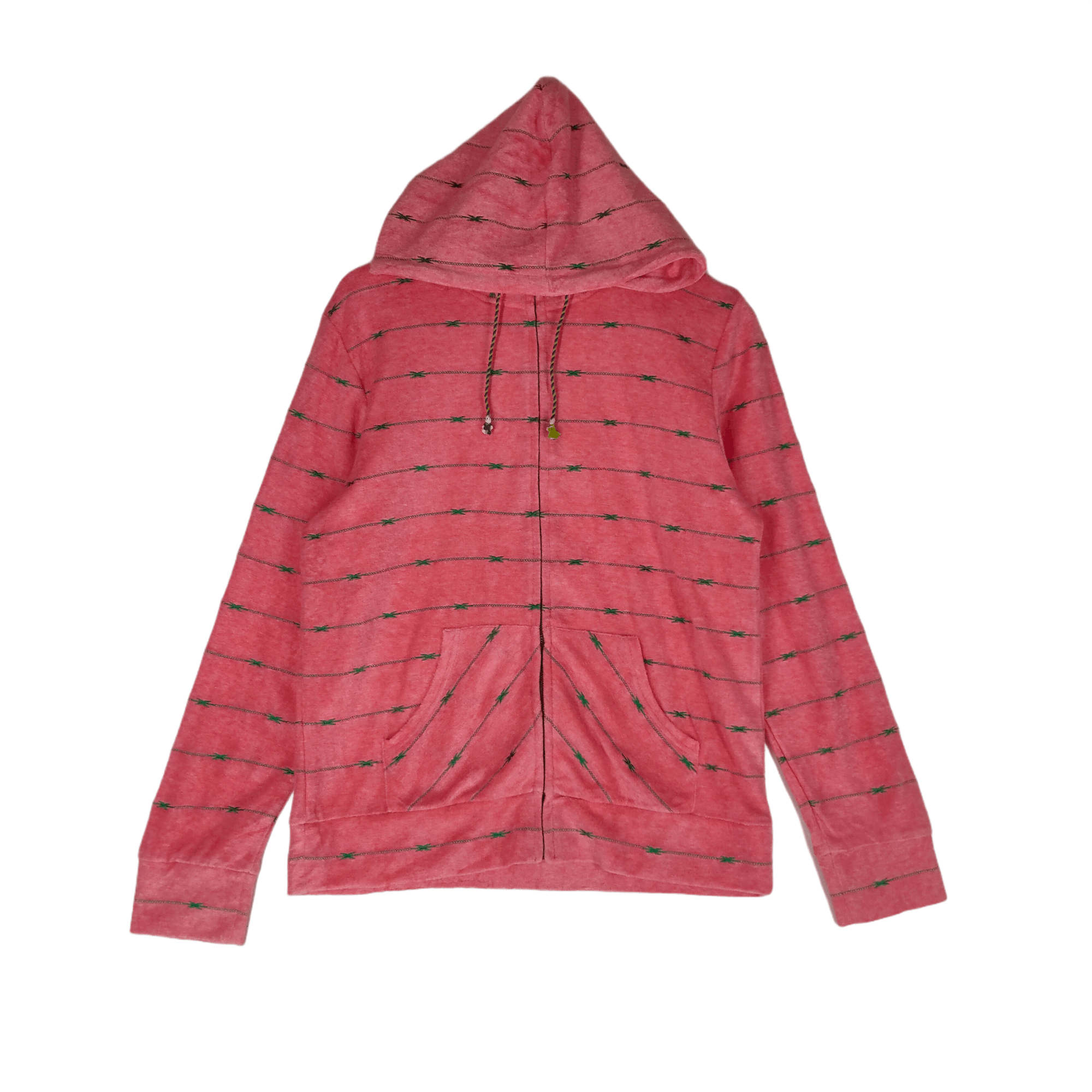 Japanese Brand TITICACA EMBROIDERY STRIPE Soft Fullzipper Sweater Size US M / EU 48-50 / 2 - 1 Thumbnail