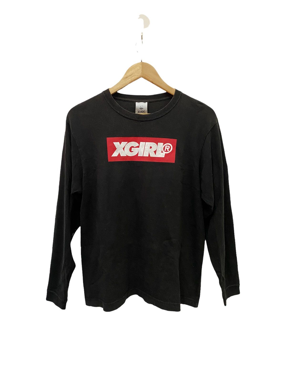 Japanese Brand X-Girl Big Logo Long Sleeve T-Shirt Size US M / EU 48-50 / 2 - 1 Thumbnail