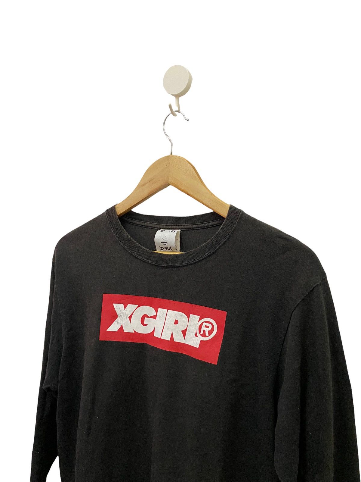 Japanese Brand X-Girl Big Logo Long Sleeve T-Shirt Size US M / EU 48-50 / 2 - 2 Thumbnail
