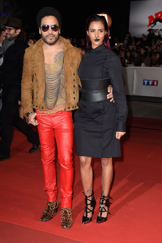 Hedi Slimane × Saint Laurent Paris Saint Laurent Red Leather Pants Size 26" / US 2 / IT 38 - 1 Thumbnail