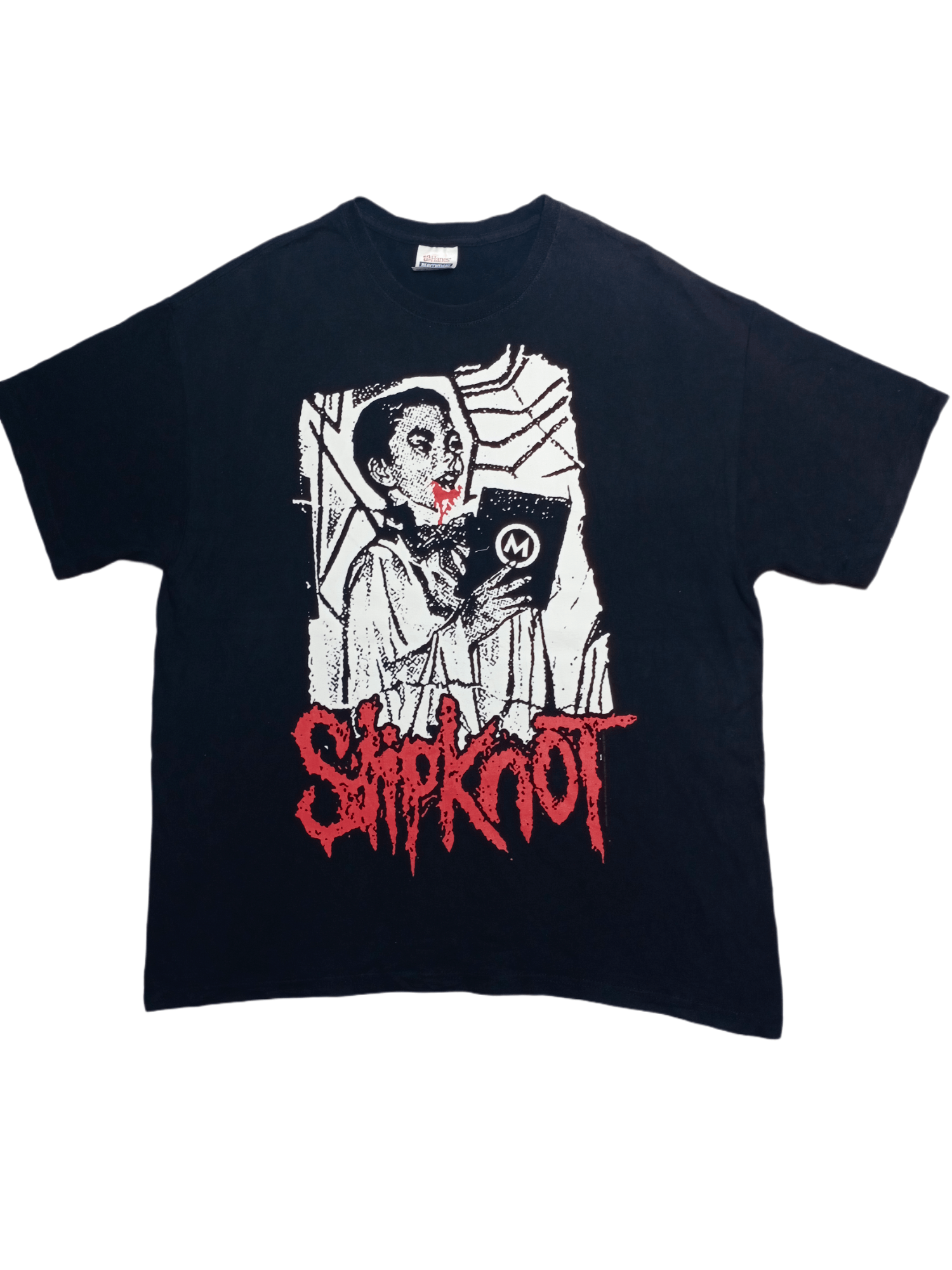 Band Tees × Slipknot × Vintage Vintage Y2K Slipknot Dracula Promo Album T-shirt Size US XL / EU 56 / 4 - 1 Thumbnail