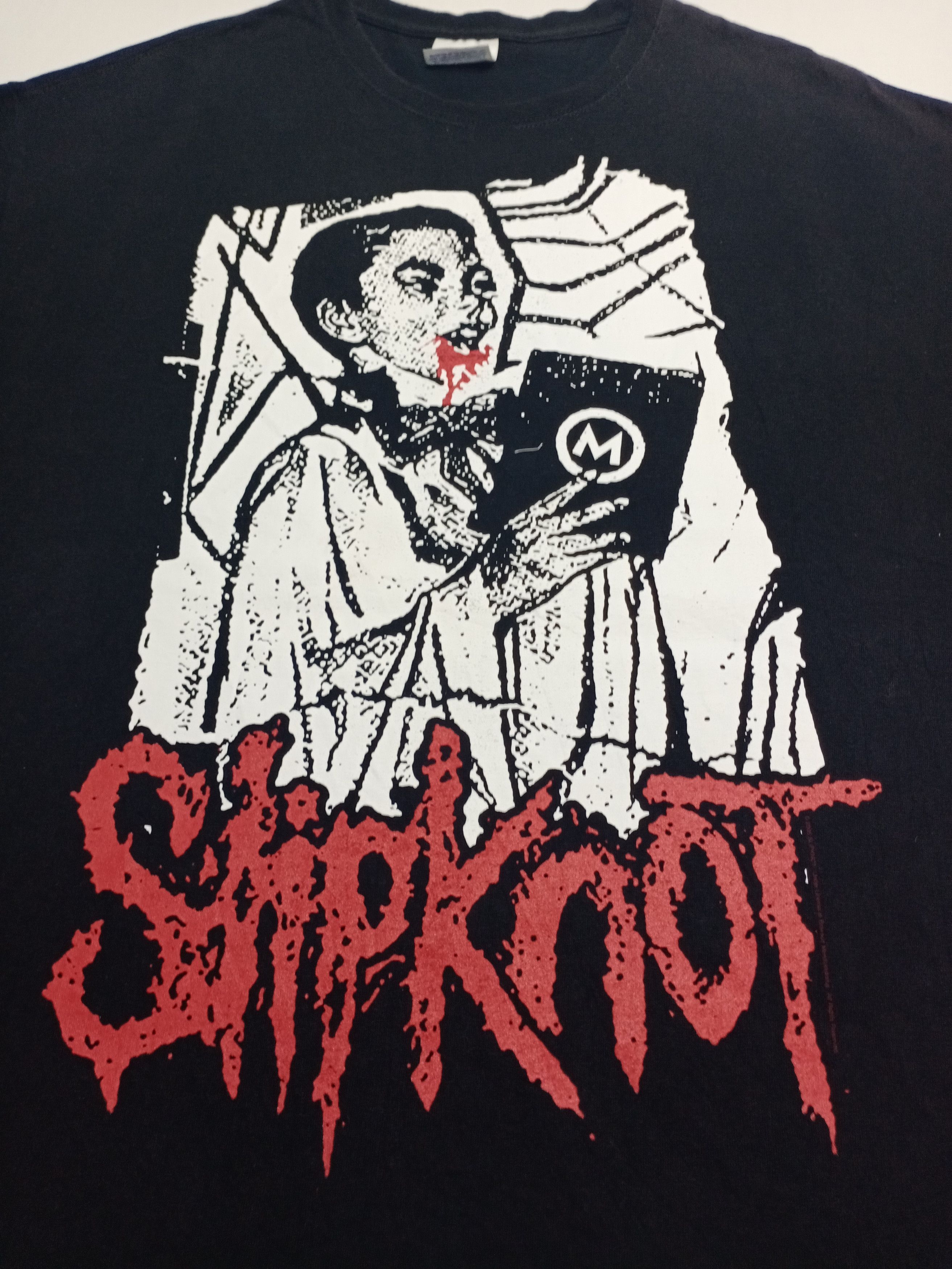 Band Tees × Slipknot × Vintage Vintage Y2K Slipknot Dracula Promo Album T-shirt Size US XL / EU 56 / 4 - 5 Thumbnail