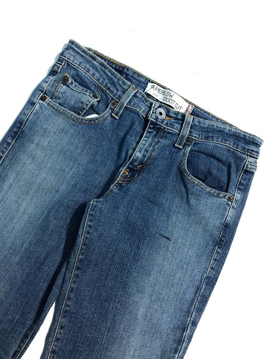 Distressed Denim levis 318 superlow bootcut | Grailed