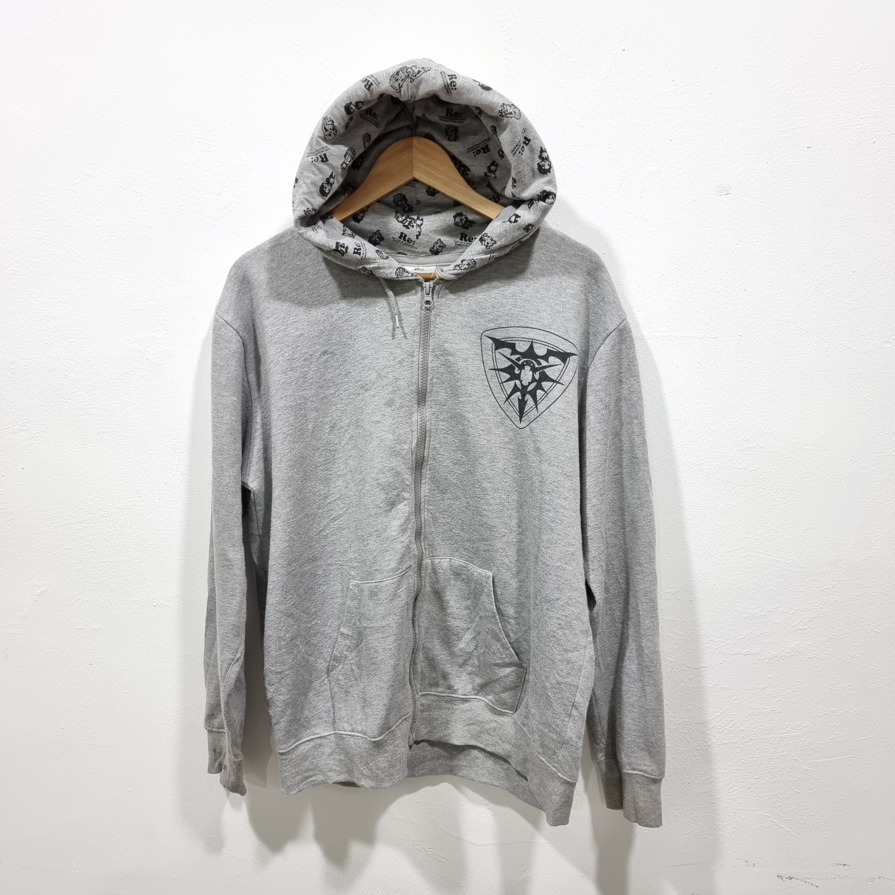 Anime × Japanese Brand × Vintage y2k Evangelion hooded anime one piece bleach demon slayer Size US L / EU 52-54 / 3 - 1 Thumbnail
