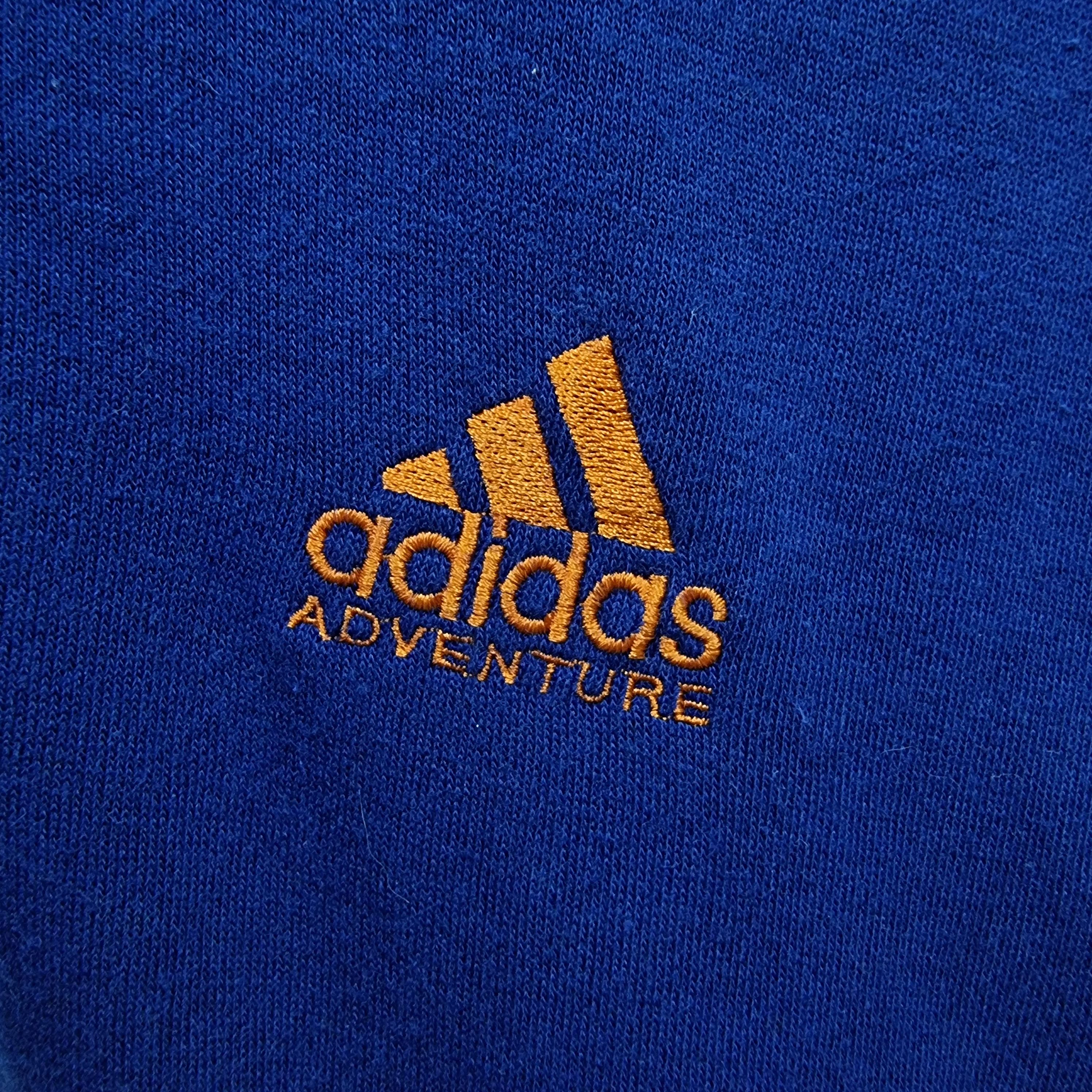 Adidas × Vintage Vintage 90s stripe adidas adventure silver tag Size US L / EU 52-54 / 3 - 3 Thumbnail