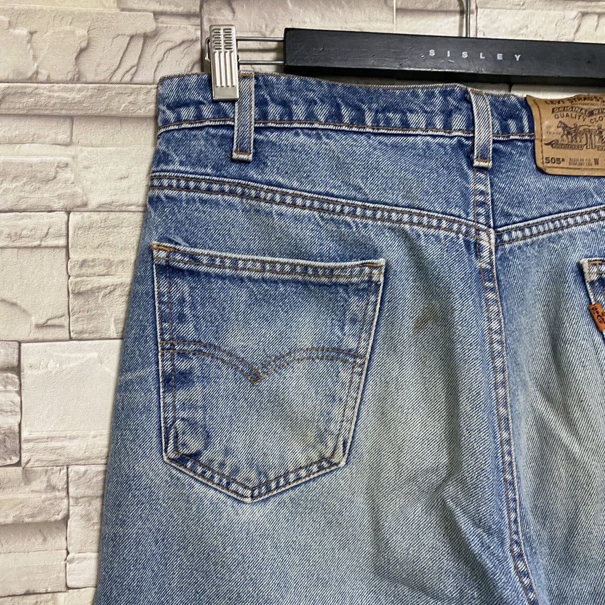 Levi's Vintage Levis 505 Orangetab Dirty Faded Jeans 34x33 Size US 34 / EU 50 - 11 Thumbnail