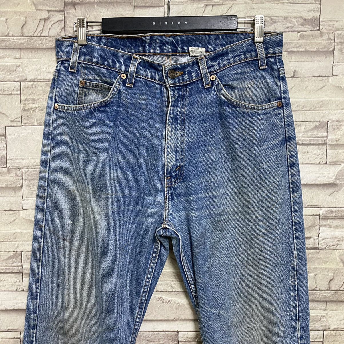 Levi's Vintage Levis 505 Orangetab Dirty Faded Jeans 34x33 Size US 34 / EU 50 - 4 Thumbnail