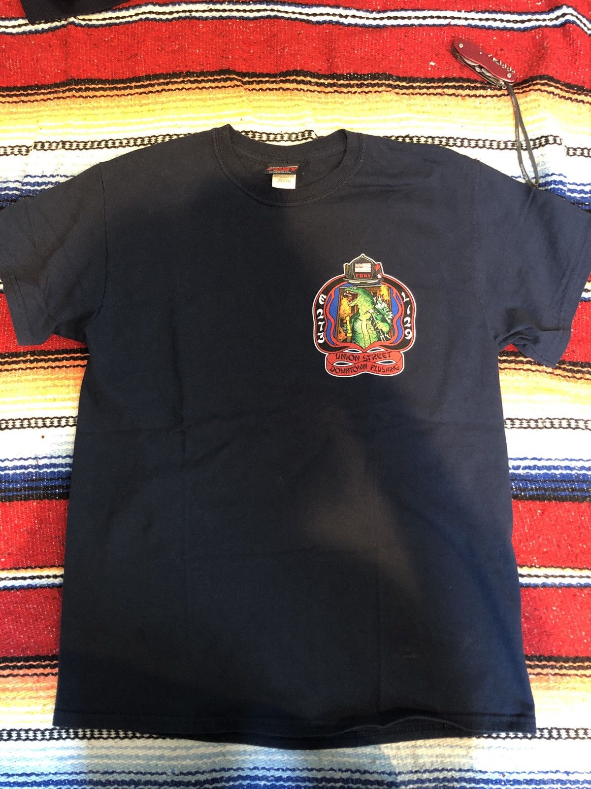 Vintage Flushing Queens FDNY shirt Size US M / EU 48-50 / 2 - 3 Thumbnail