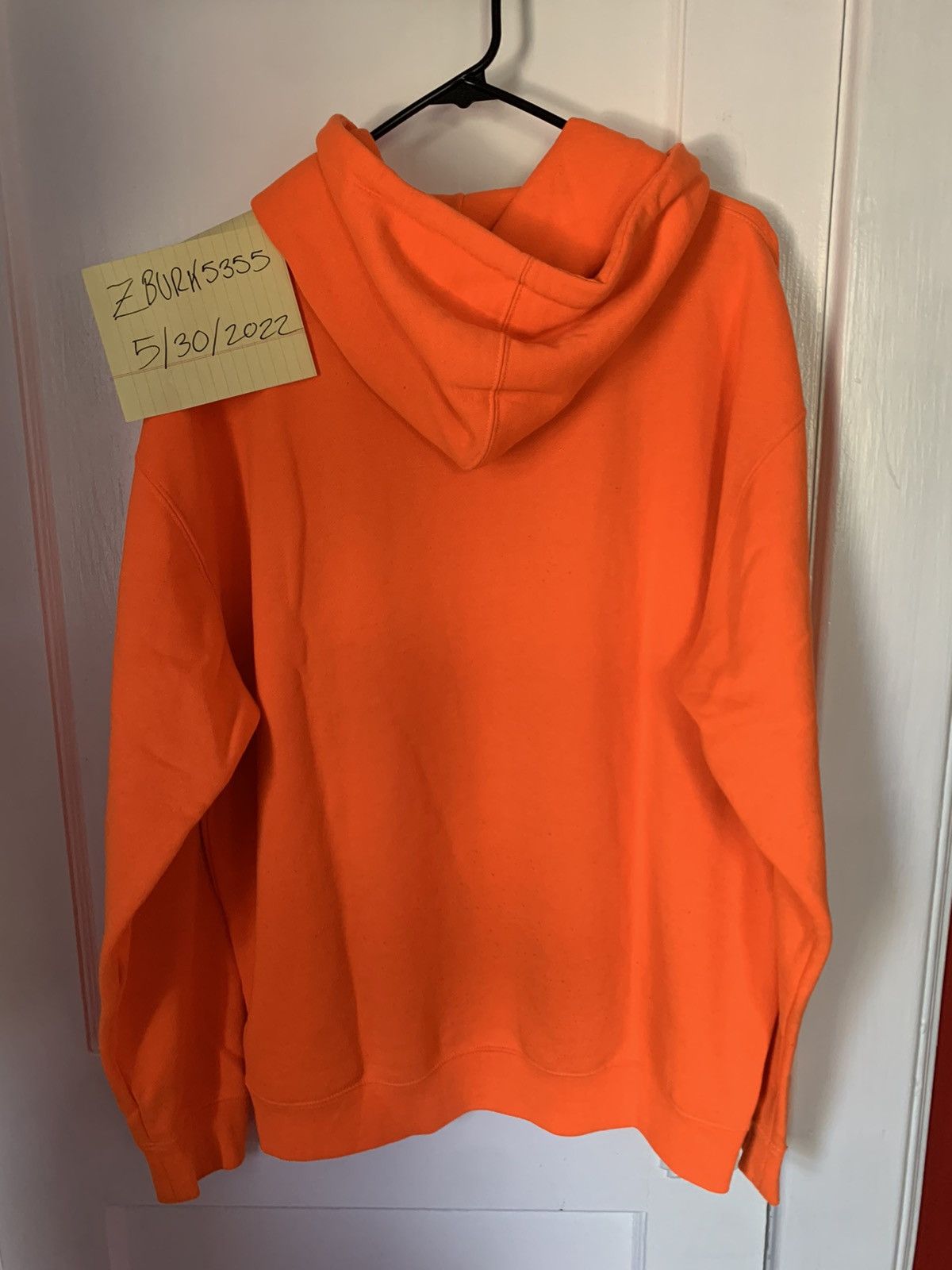 Erased Project Erased Project - Embroidered Syndicate Hoodie - Neon Orange Size US L / EU 52-54 / 3 - 2 Thumbnail