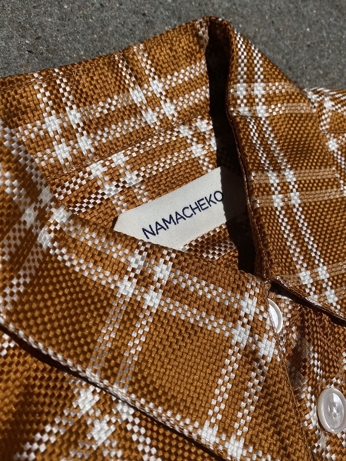 Namacheko SS18 Silk Button Down Shirt Size US S / EU 44-46 / 1 - 2 Thumbnail