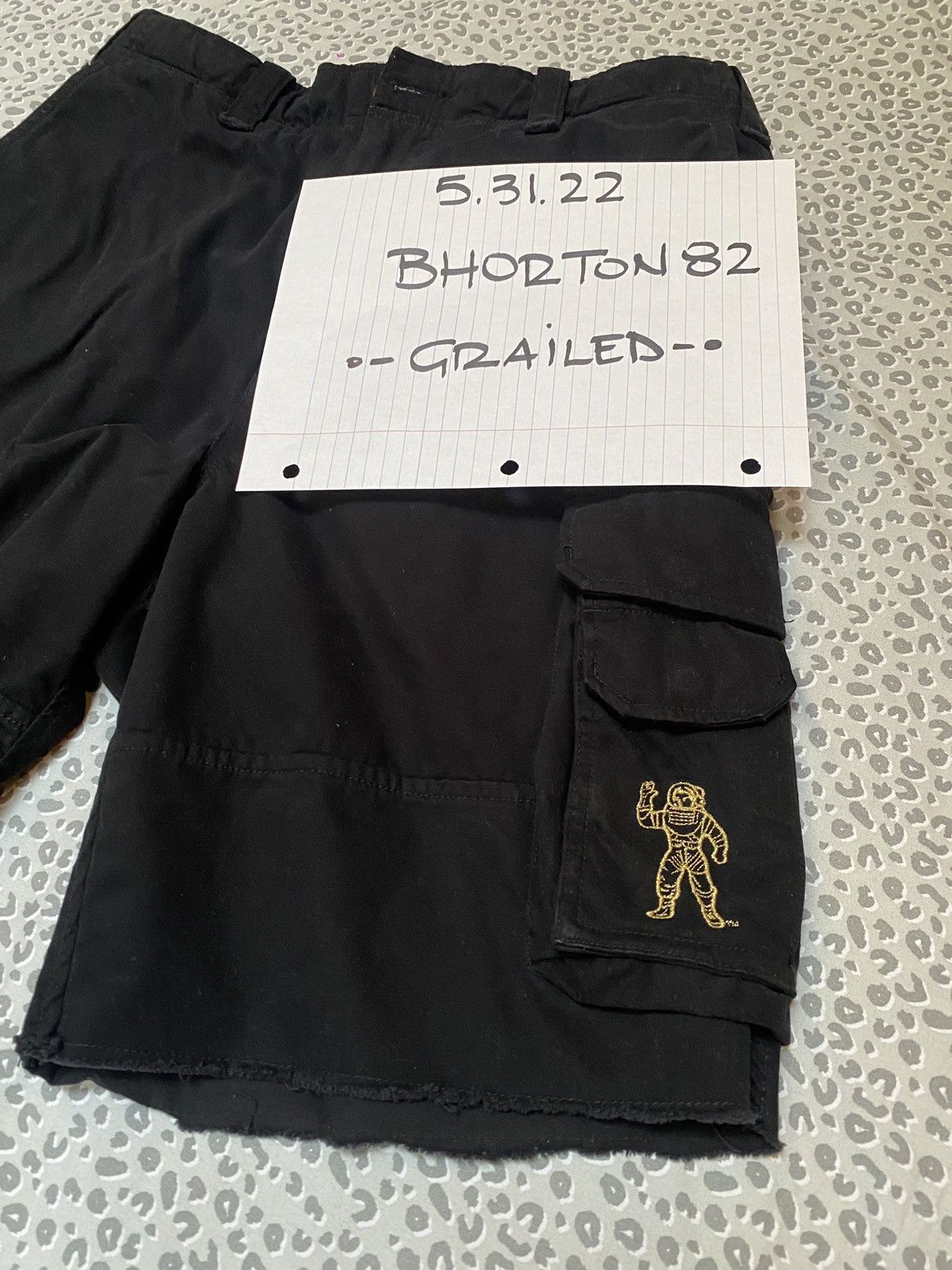 Billionaire Boys Club Billionaire Boys Club Cargo Shorts Gold Embroidery Size US 32 / EU 48 - 2 Thumbnail