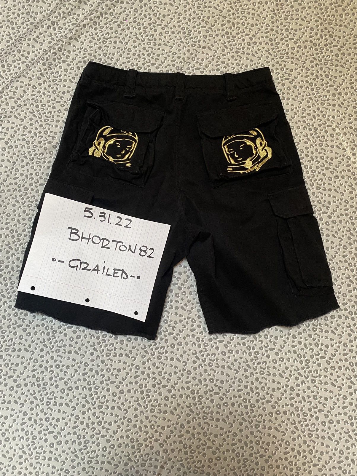 Billionaire Boys Club Billionaire Boys Club Cargo Shorts Gold Embroidery Size US 32 / EU 48 - 1 Thumbnail