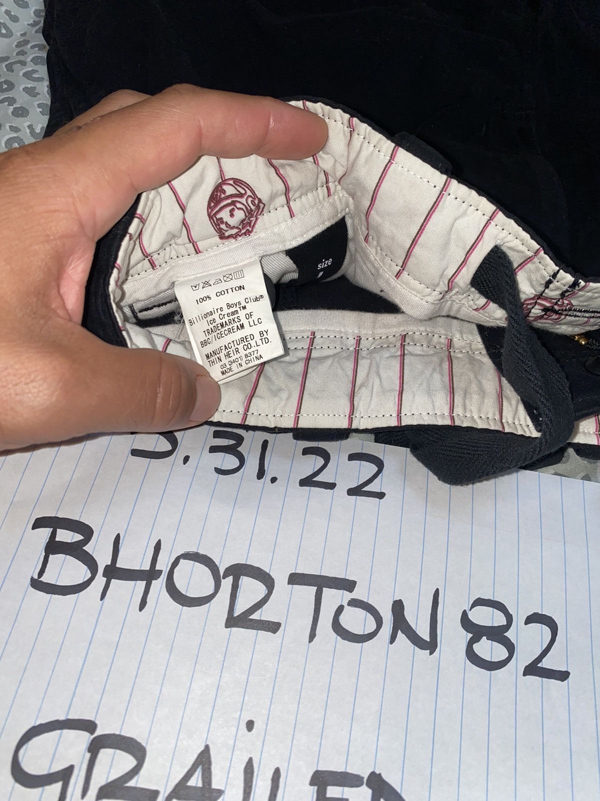 Billionaire Boys Club Billionaire Boys Club Cargo Shorts Gold Embroidery Size US 32 / EU 48 - 10 Thumbnail