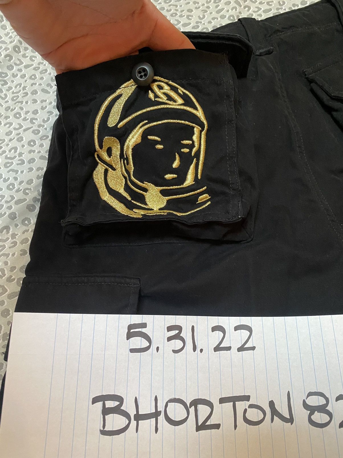 Billionaire Boys Club Billionaire Boys Club Cargo Shorts Gold Embroidery Size US 32 / EU 48 - 4 Thumbnail