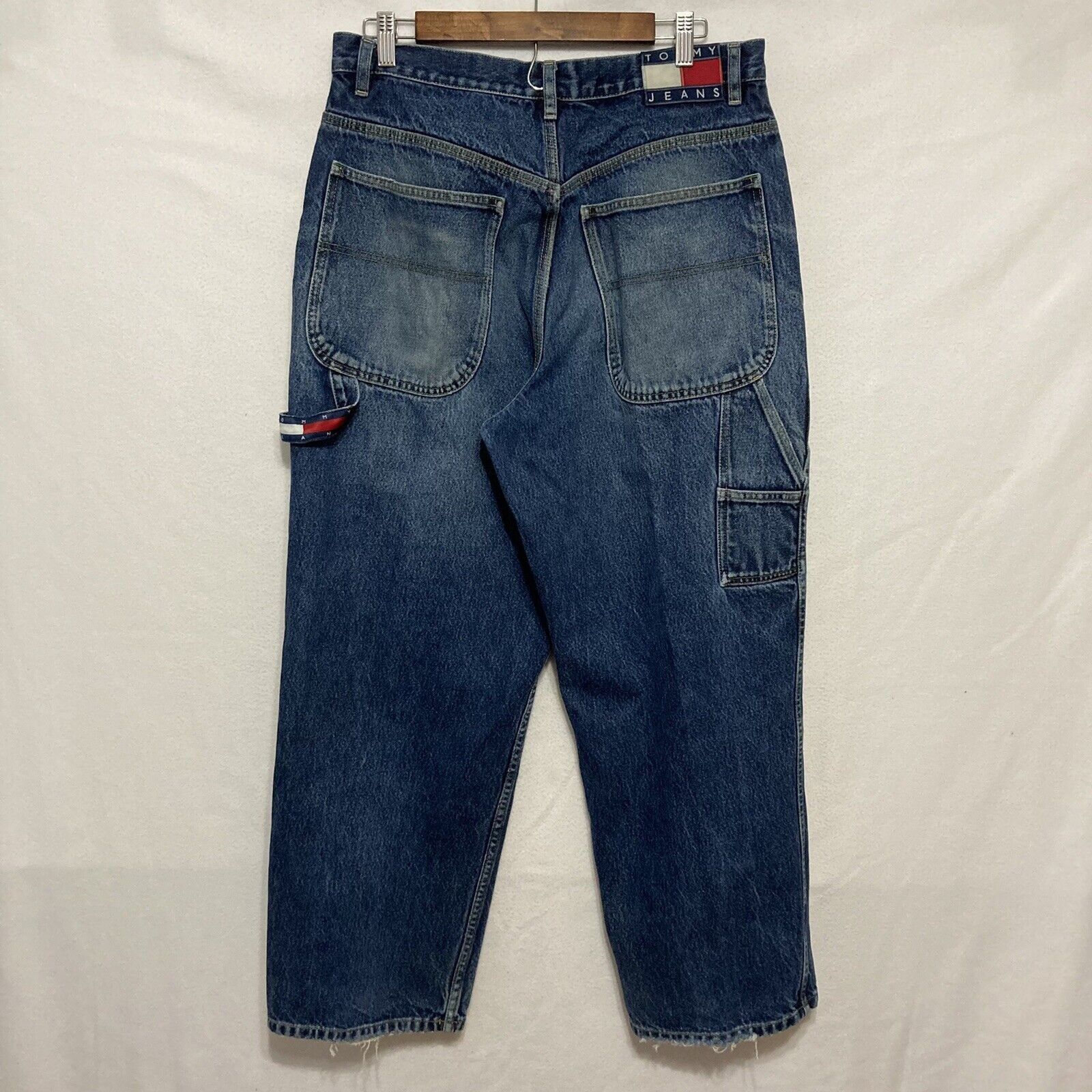 Tommy Hilfiger Vtg Tommy Hilfiger Mens 34x30 29 Carpenter Jeans Big ...