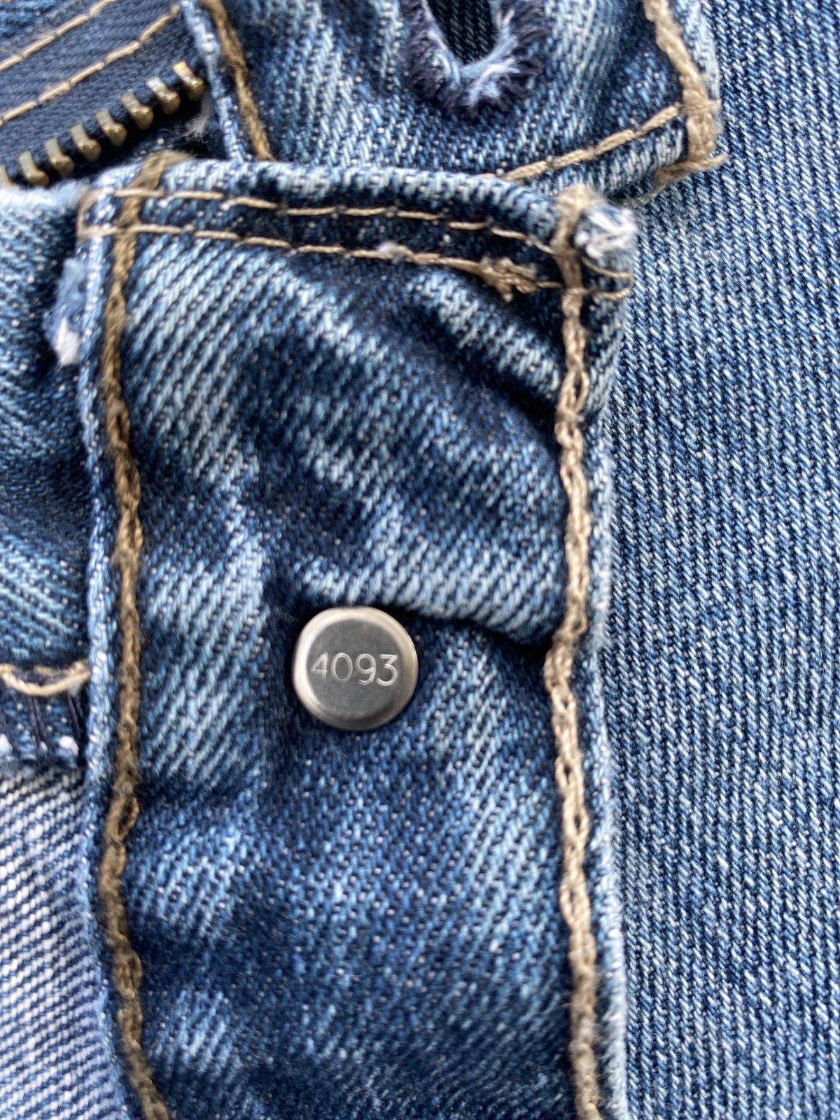 Jean × Levi's × Vintage VINTAGE LEVIS 514 BLUE WASH JEANS-J411 Size US 36 / EU 52 - 4 Thumbnail