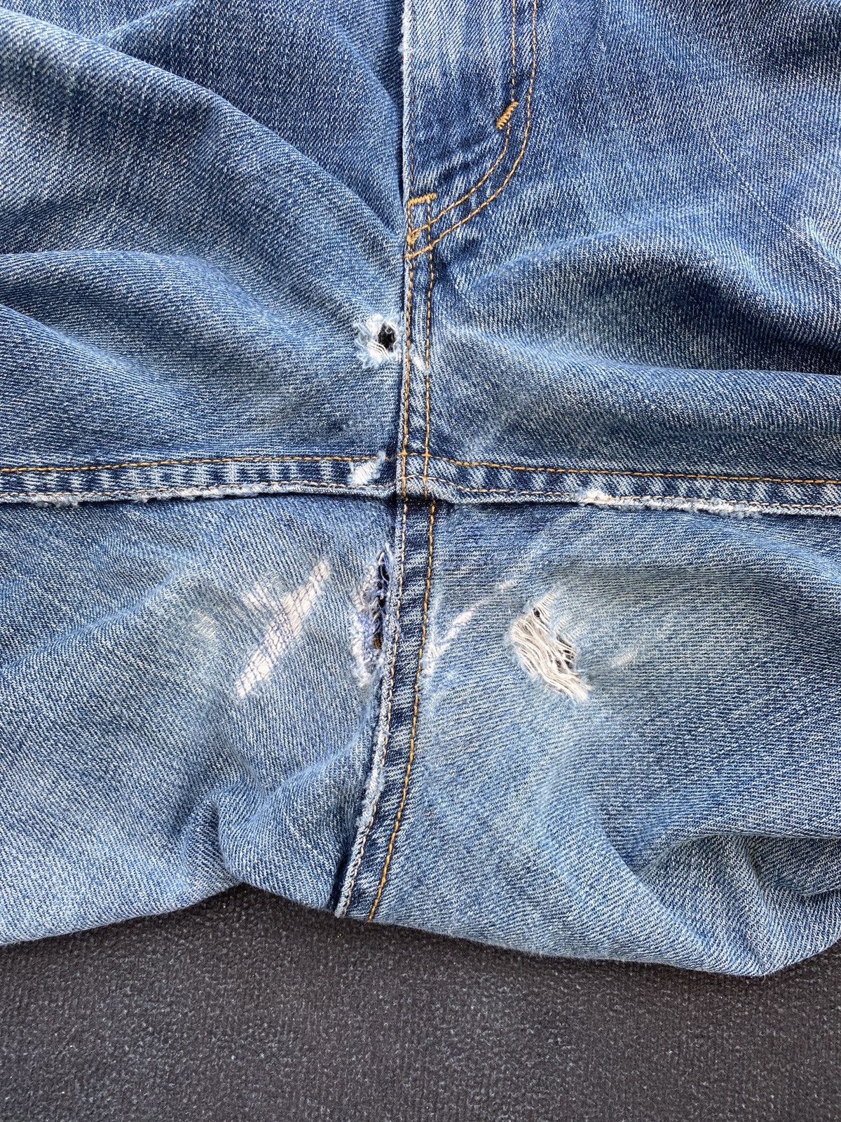Jean × Levi's × Vintage VINTAGE LEVIS 514 BLUE WASH JEANS-J411 Size US 36 / EU 52 - 6 Thumbnail