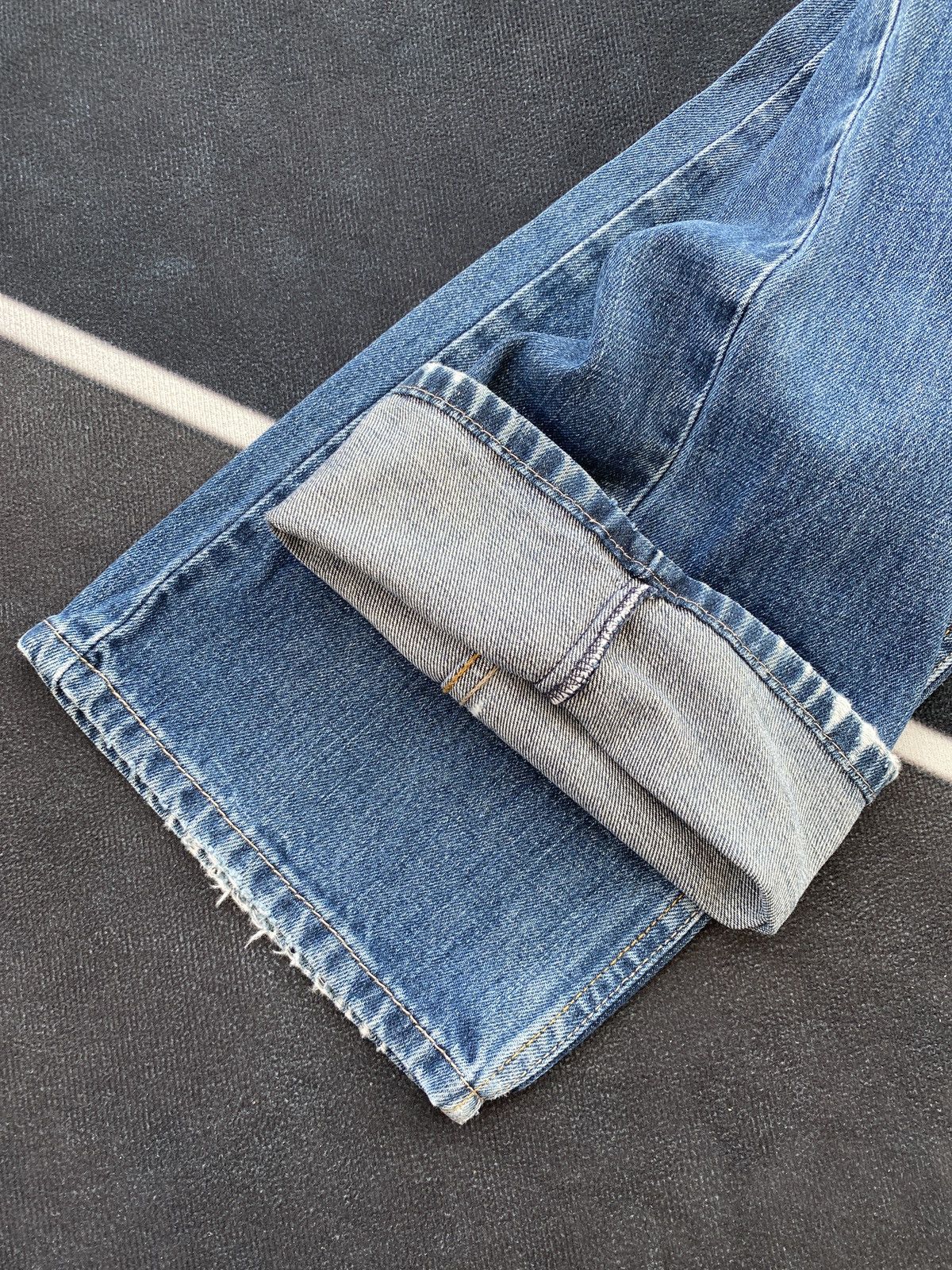 Jean × Levi's × Vintage VINTAGE LEVIS 514 BLUE WASH JEANS-J411 Size US 36 / EU 52 - 11 Thumbnail
