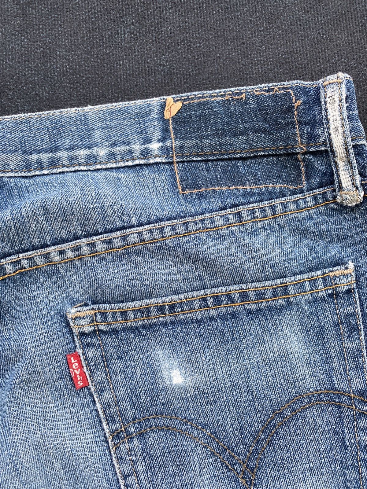 Jean × Levi's × Vintage VINTAGE LEVIS 514 BLUE WASH JEANS-J411 Size US 36 / EU 52 - 9 Thumbnail