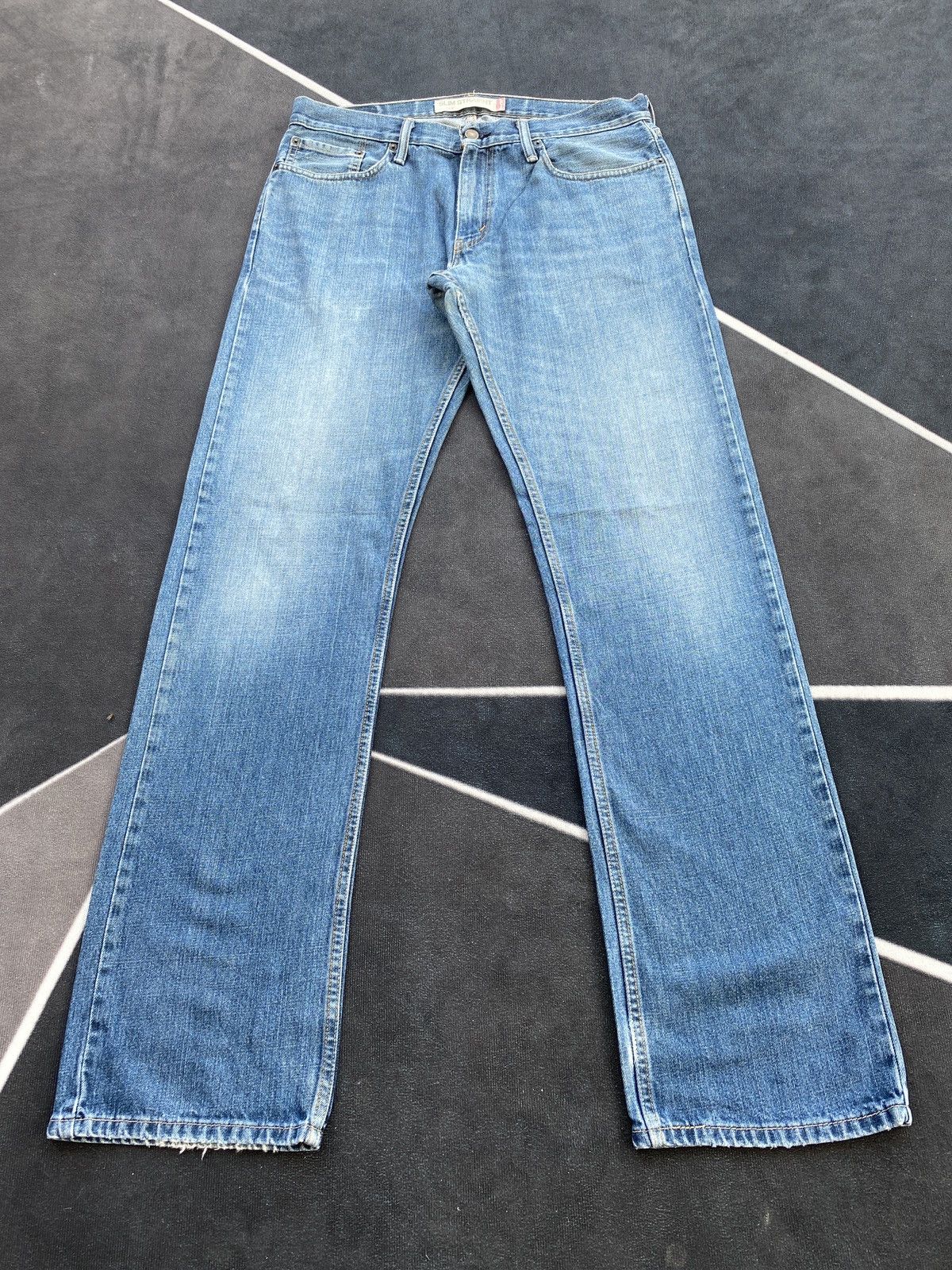 Jean × Levi's × Vintage VINTAGE LEVIS 514 BLUE WASH JEANS-J411 Size US 36 / EU 52 - 2 Thumbnail