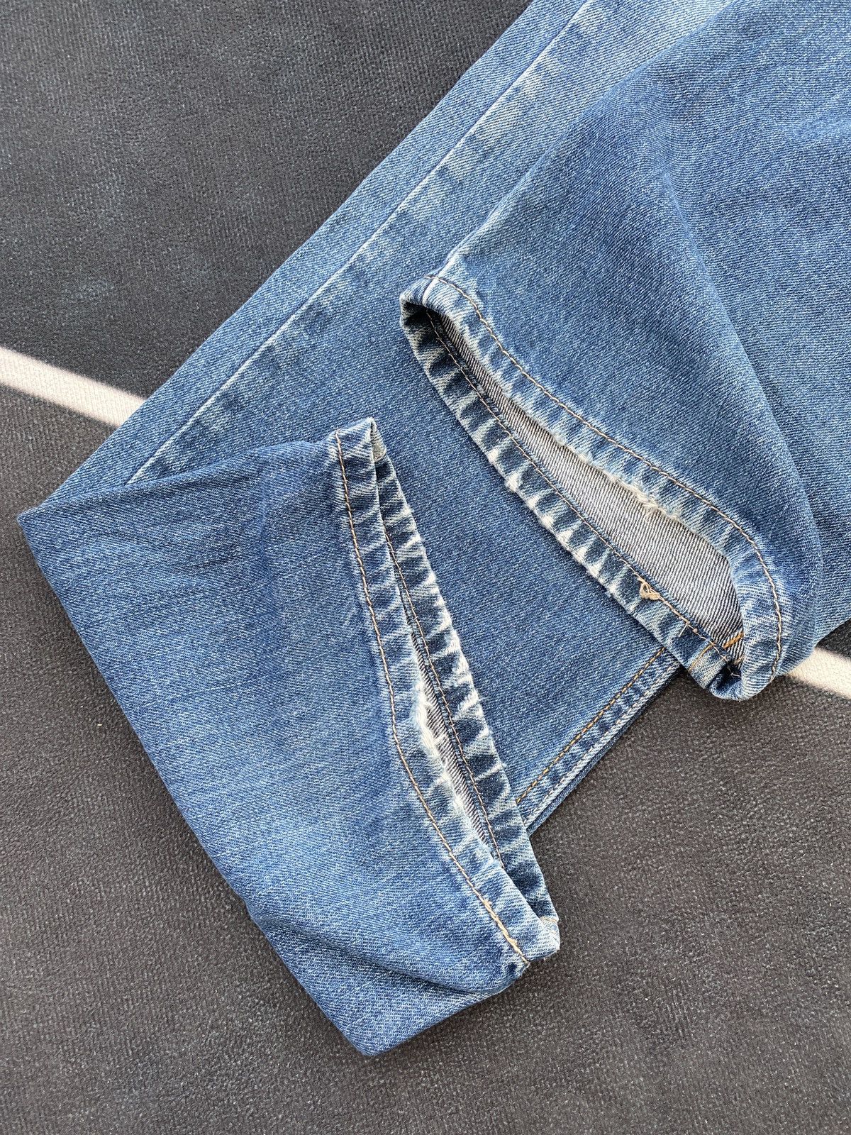 Jean × Levi's × Vintage VINTAGE LEVIS 514 BLUE WASH JEANS-J411 Size US 36 / EU 52 - 12 Thumbnail