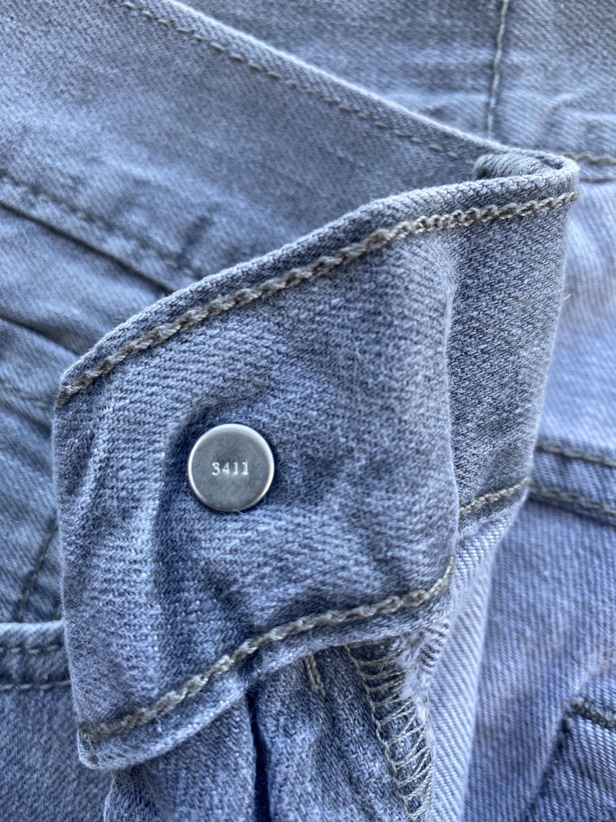 Jean × Levi's × Vintage VINTAGE LEVIS 514 GREY JEANS-J413 Size US 32 / EU 48 - 6 Thumbnail