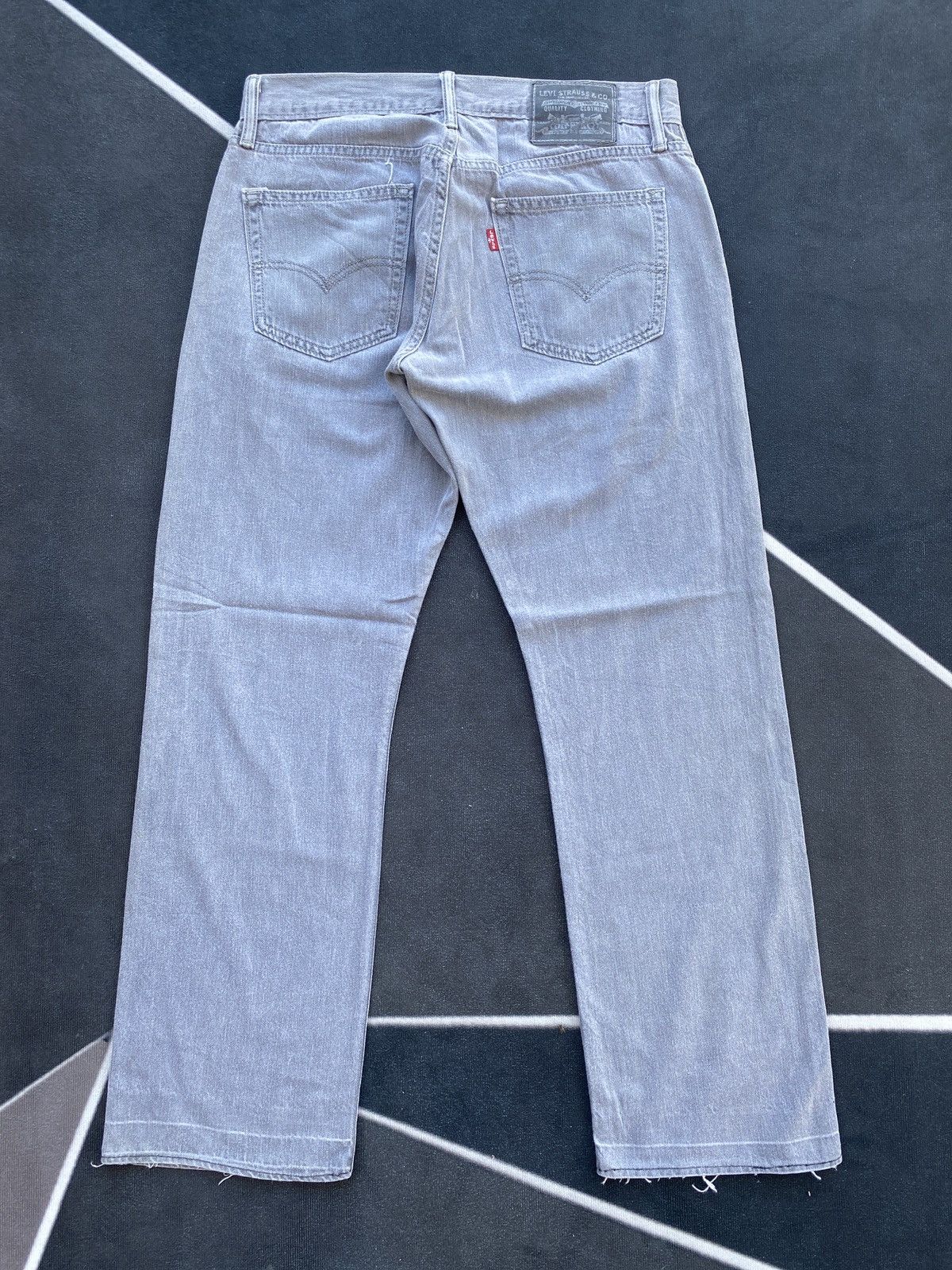 Jean × Levi's × Vintage VINTAGE LEVIS 514 GREY JEANS-J413 Size US 32 / EU 48 - 3 Thumbnail