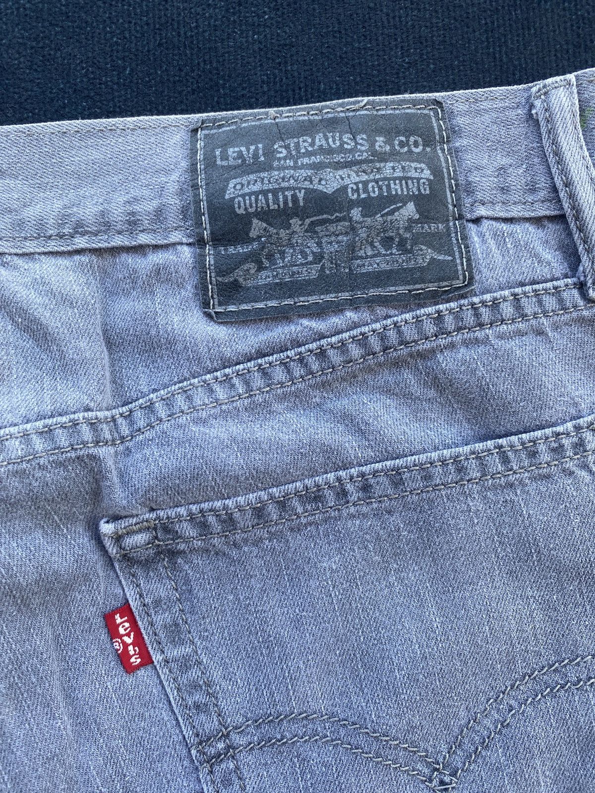 Jean × Levi's × Vintage VINTAGE LEVIS 514 GREY JEANS-J413 Size US 32 / EU 48 - 10 Thumbnail