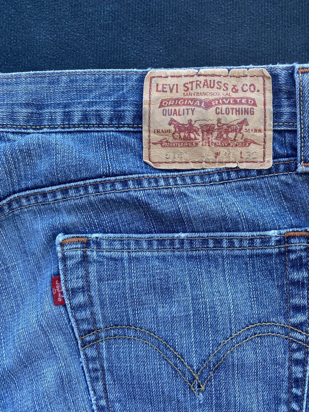 Jean × Levi's × Vintage VINTAGE LEVIS 514 JEANS-J414 Size US 36 / EU 52 - 11 Thumbnail