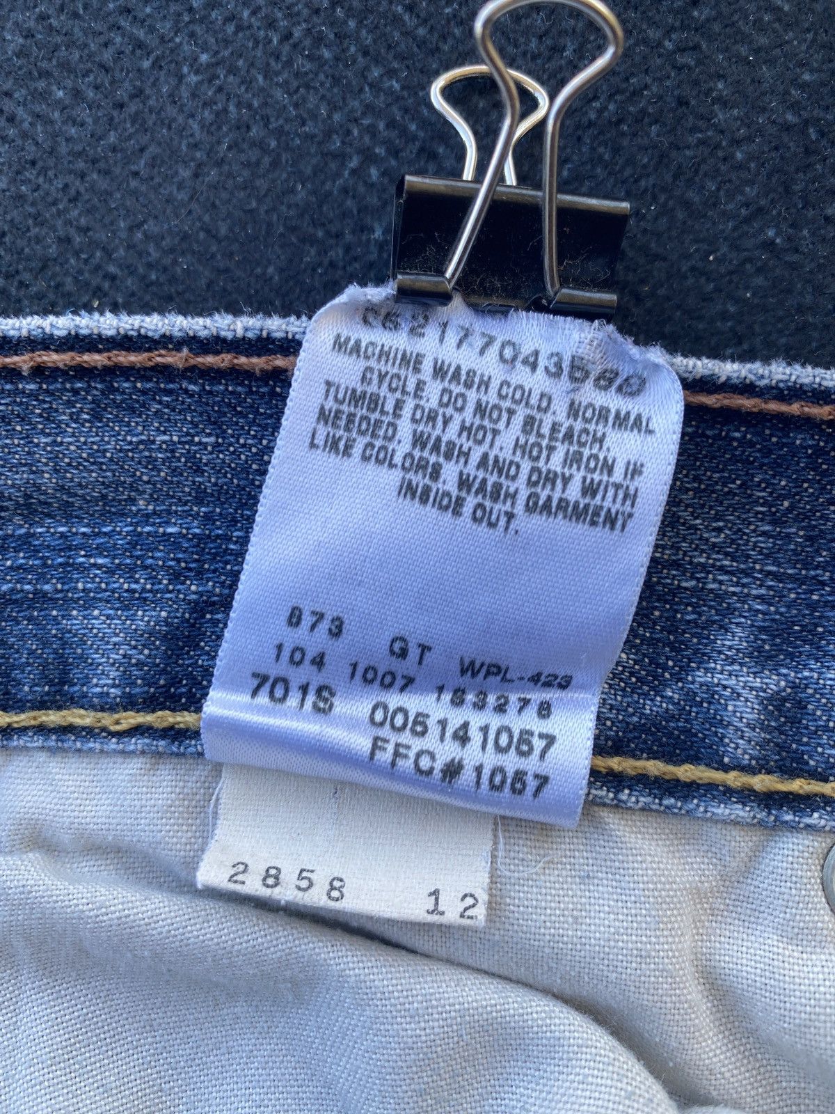 Jean × Levi's × Vintage VINTAGE LEVIS 514 JEANS-J414 Size US 36 / EU 52 - 8 Thumbnail