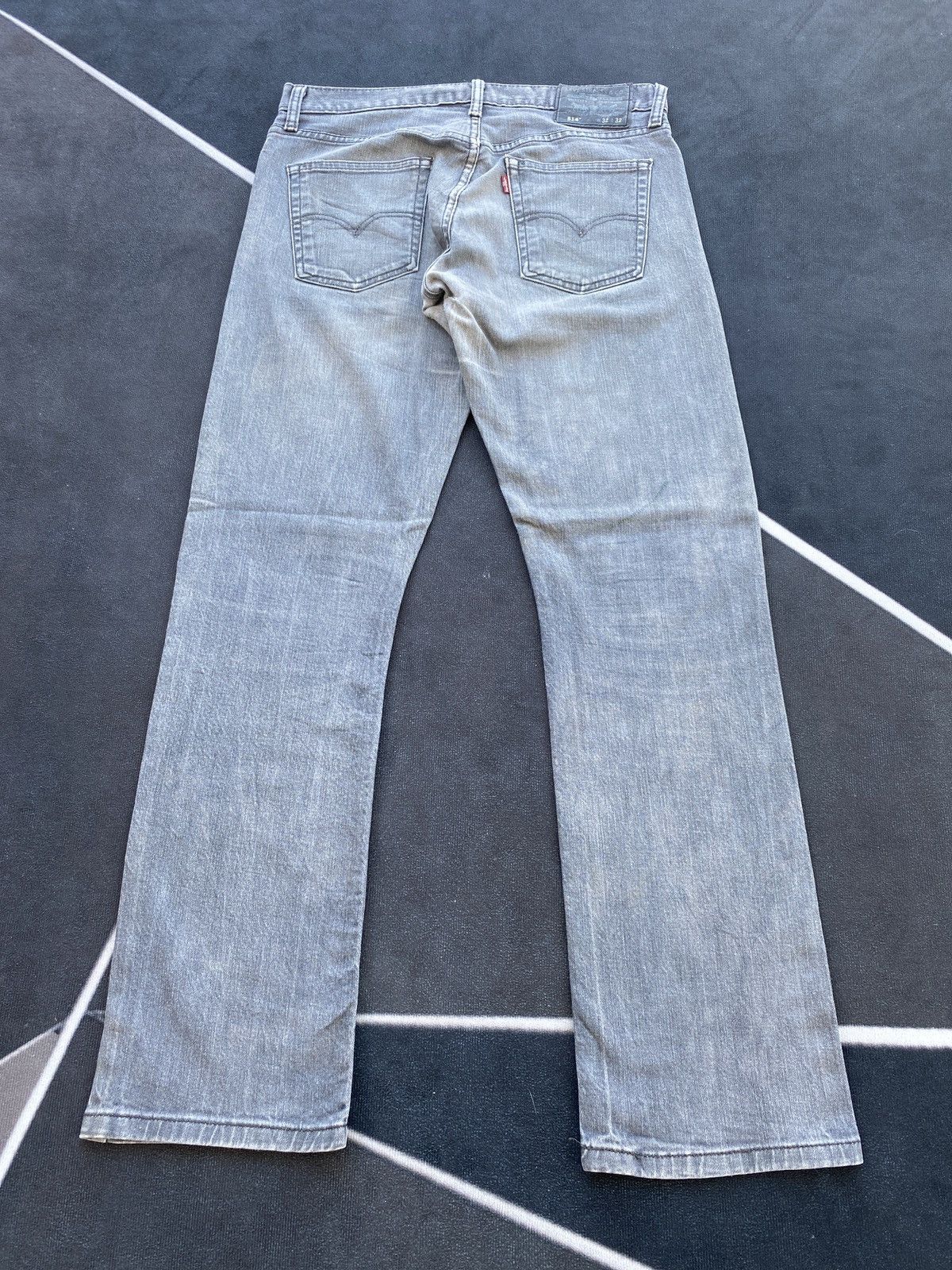 Jean × Levi's × Vintage VINTAGE LEVIS 514 FADED GREY JEANS-J415 Size US 33 - 4 Thumbnail