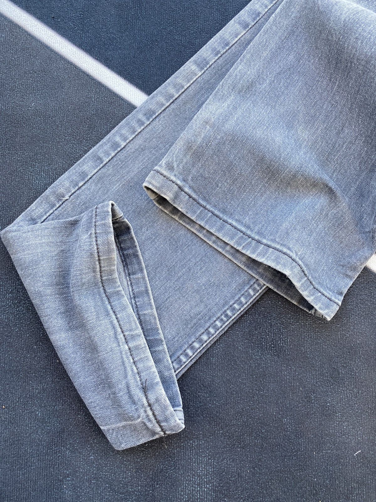 Jean × Levi's × Vintage VINTAGE LEVIS 514 FADED GREY JEANS-J415 Size US 33 - 9 Thumbnail