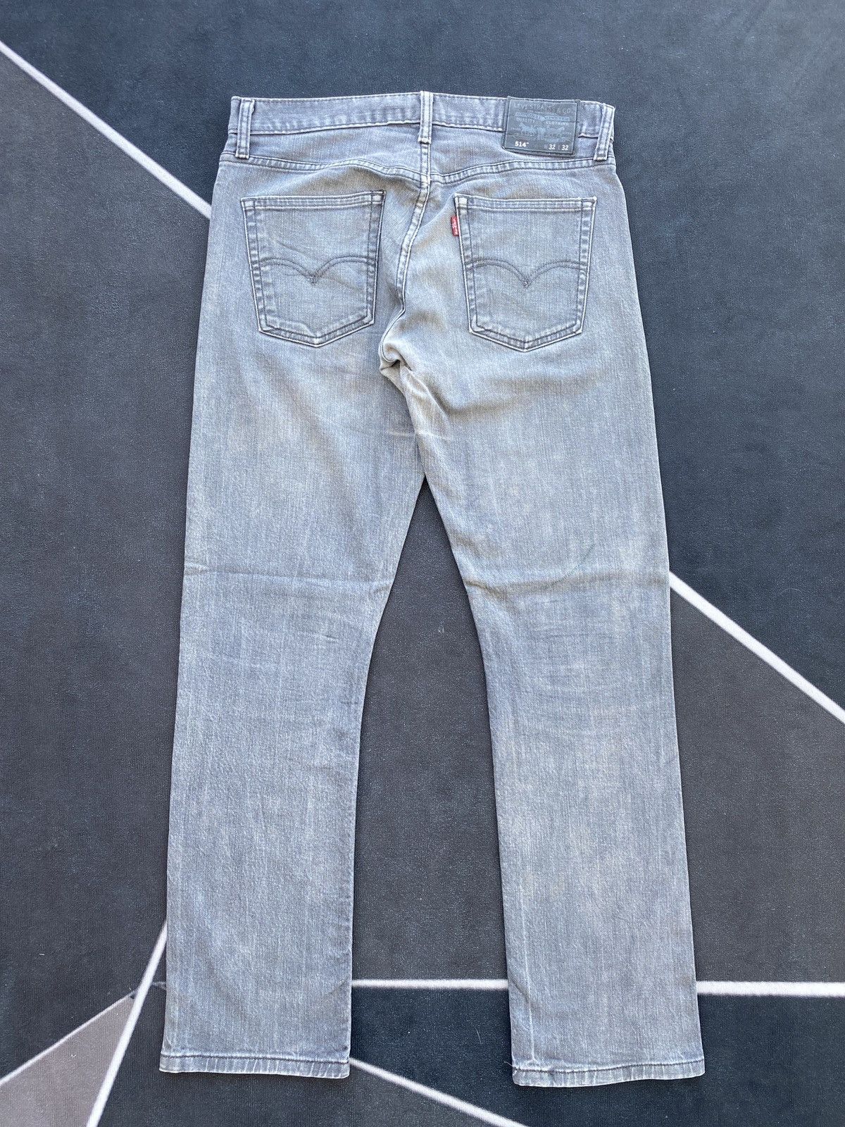 Jean × Levi's × Vintage VINTAGE LEVIS 514 FADED GREY JEANS-J415 Size US 33 - 3 Thumbnail