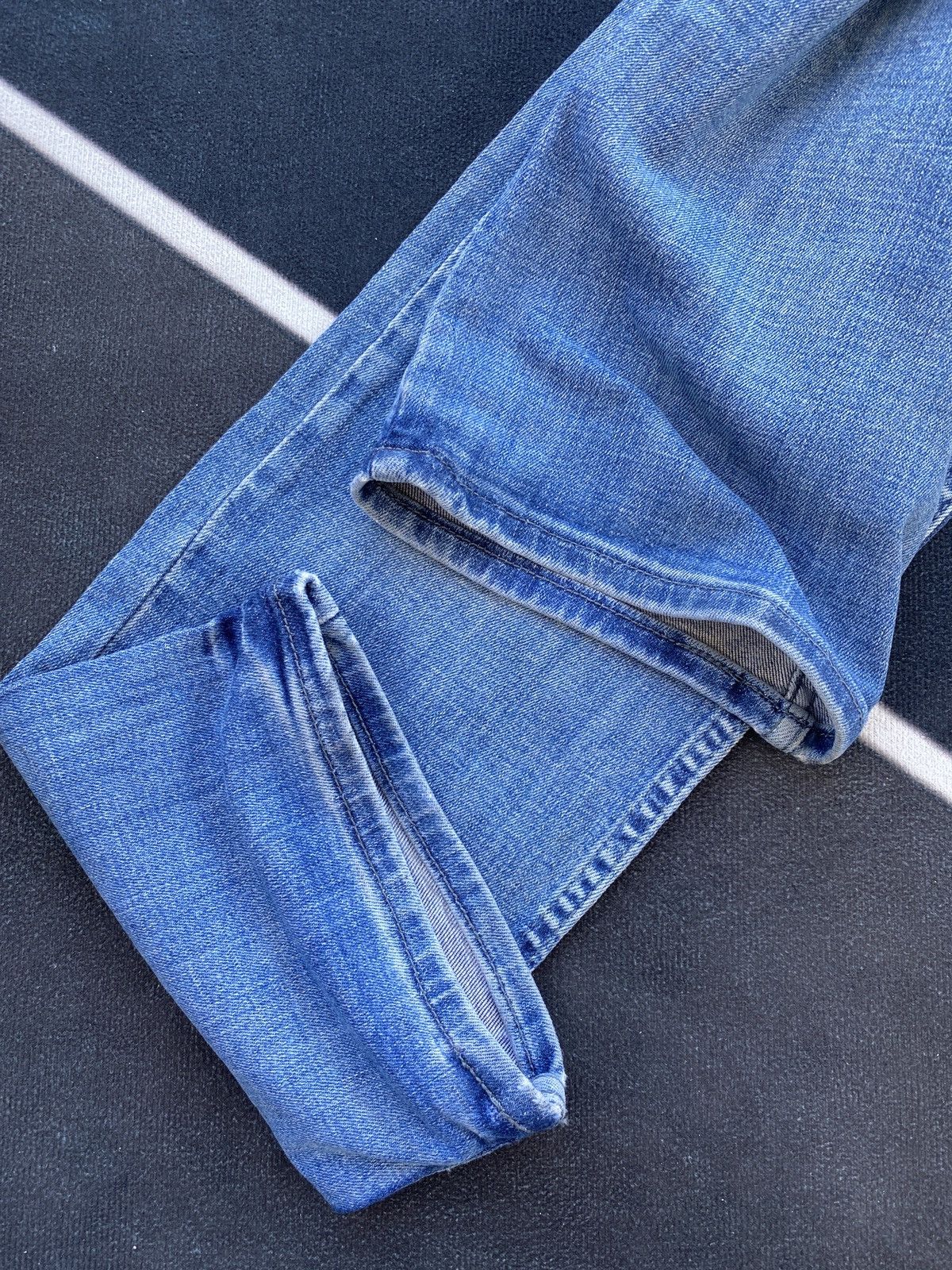 Jean × Levi's × Vintage VINTAGE LEVIS 514 BLUE WASH JEANS-J416 Size US 34 / EU 50 - 9 Thumbnail