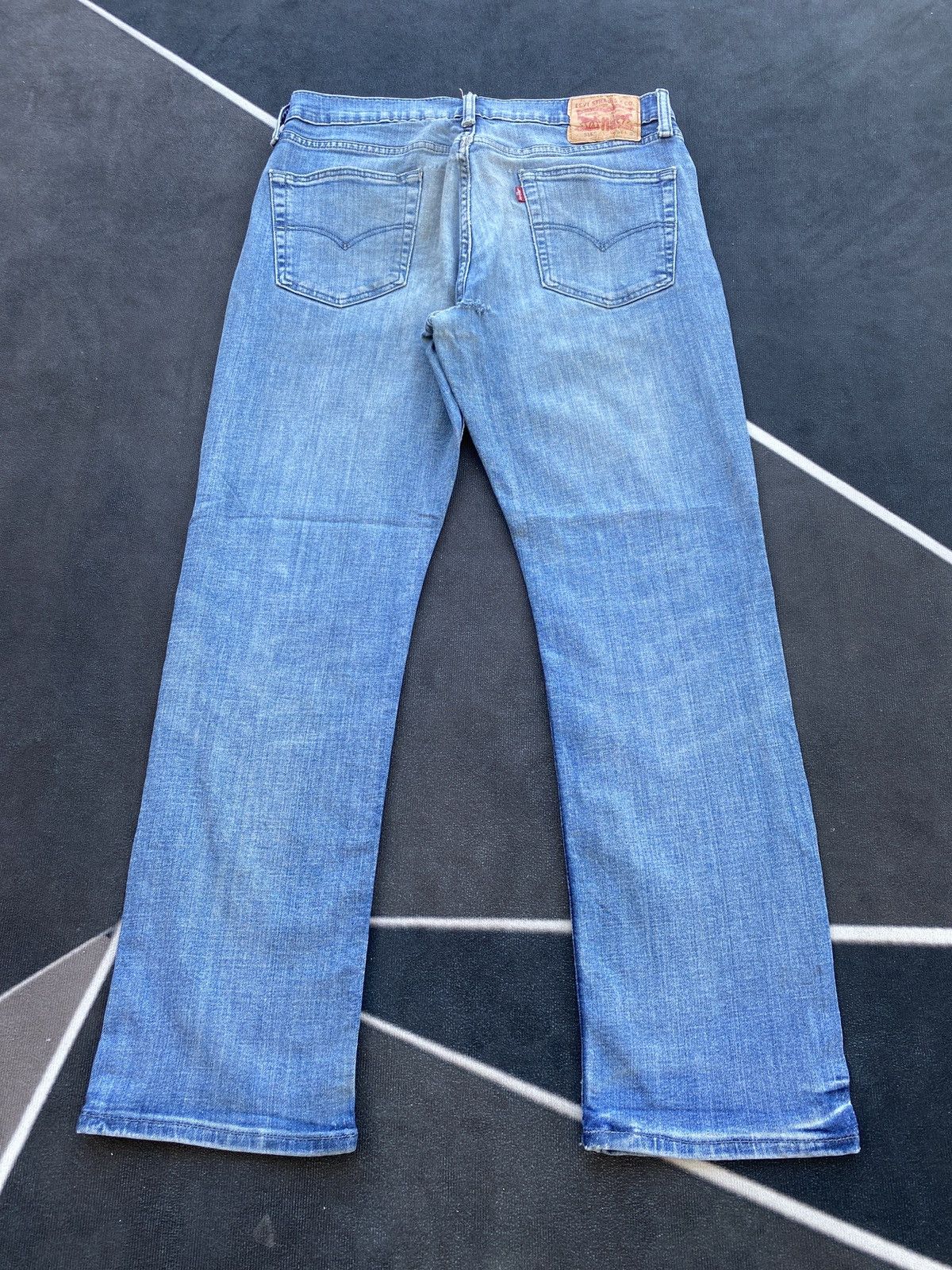 Jean × Levi's × Vintage VINTAGE LEVIS 514 BLUE WASH JEANS-J416 Size US 34 / EU 50 - 3 Thumbnail