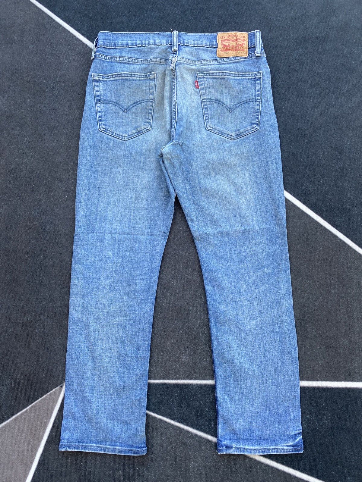 Jean × Levi's × Vintage VINTAGE LEVIS 514 BLUE WASH JEANS-J416 Size US 34 / EU 50 - 4 Thumbnail