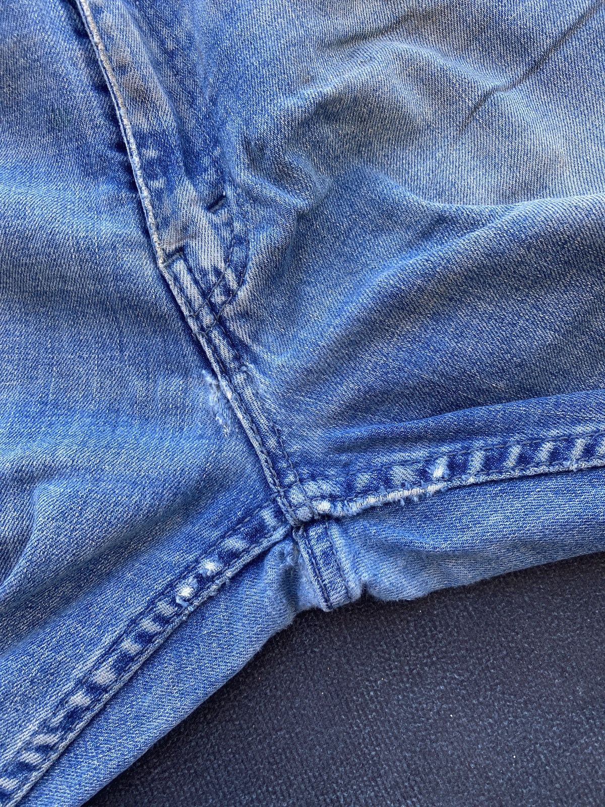 Jean × Levi's × Vintage VINTAGE LEVIS 514 BLUE WASH JEANS-J416 Size US 34 / EU 50 - 10 Thumbnail