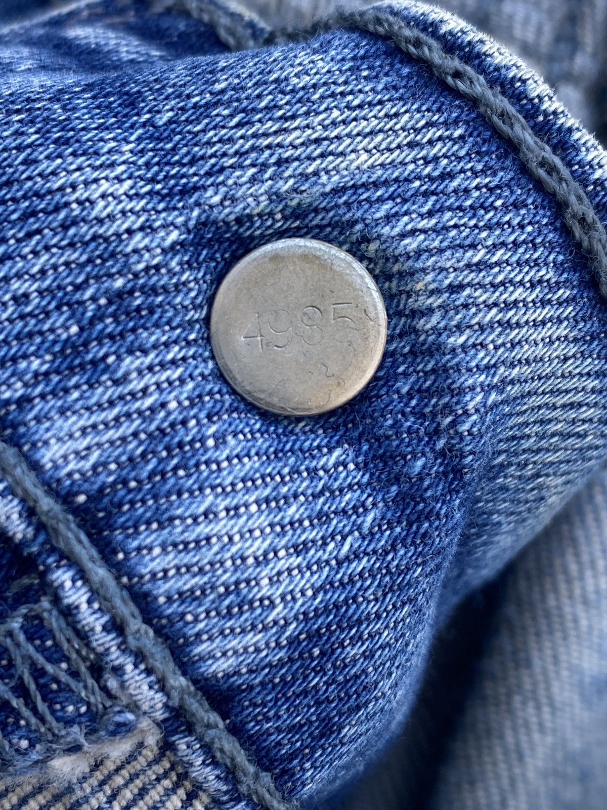 Jean × Levi's × Vintage VINTAGE LEVIS 514 BLUE WASH JEANS-J416 Size US 34 / EU 50 - 6 Thumbnail