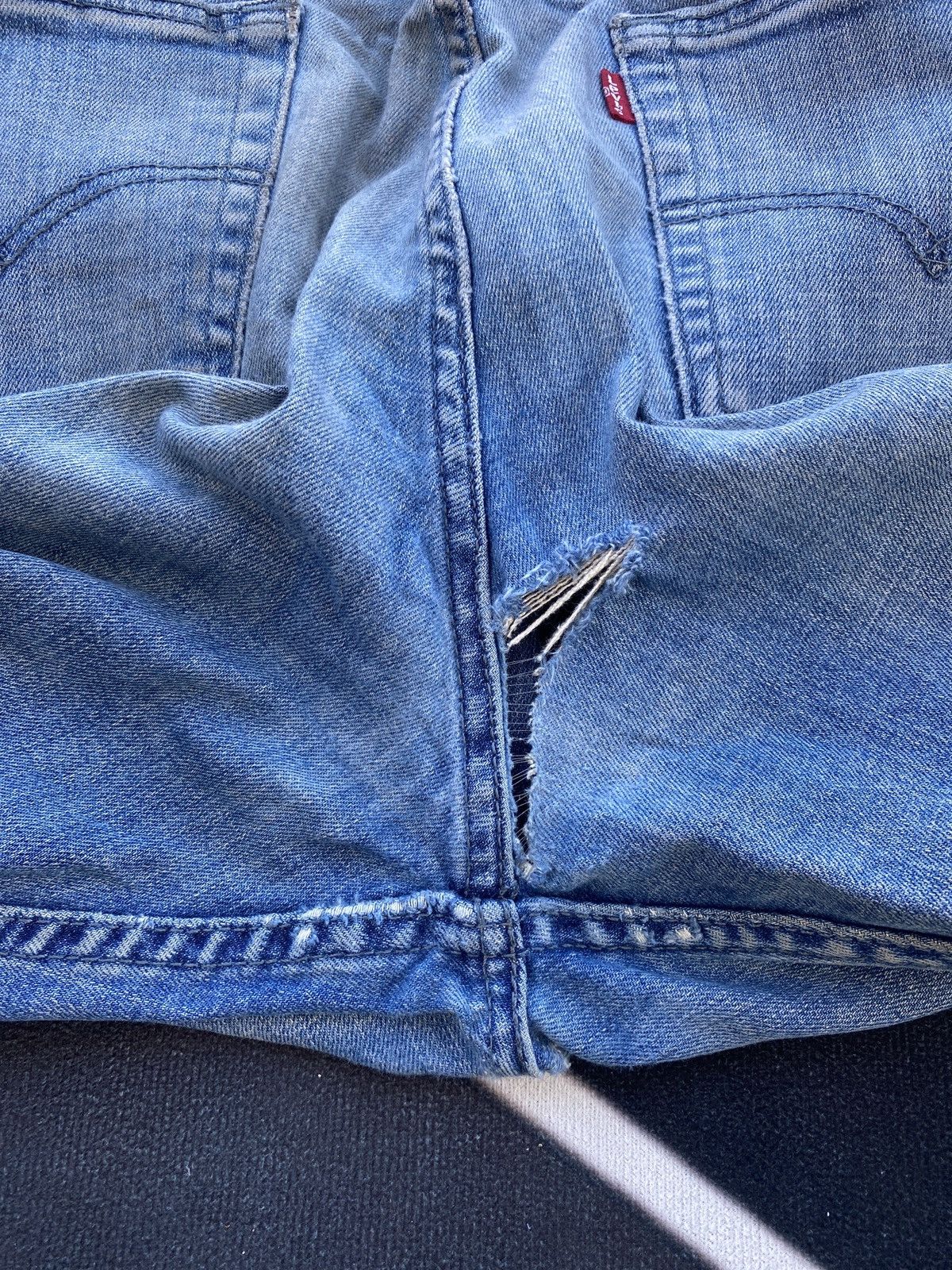 Jean × Levi's × Vintage VINTAGE LEVIS 514 BLUE WASH JEANS-J416 Size US 34 / EU 50 - 11 Thumbnail
