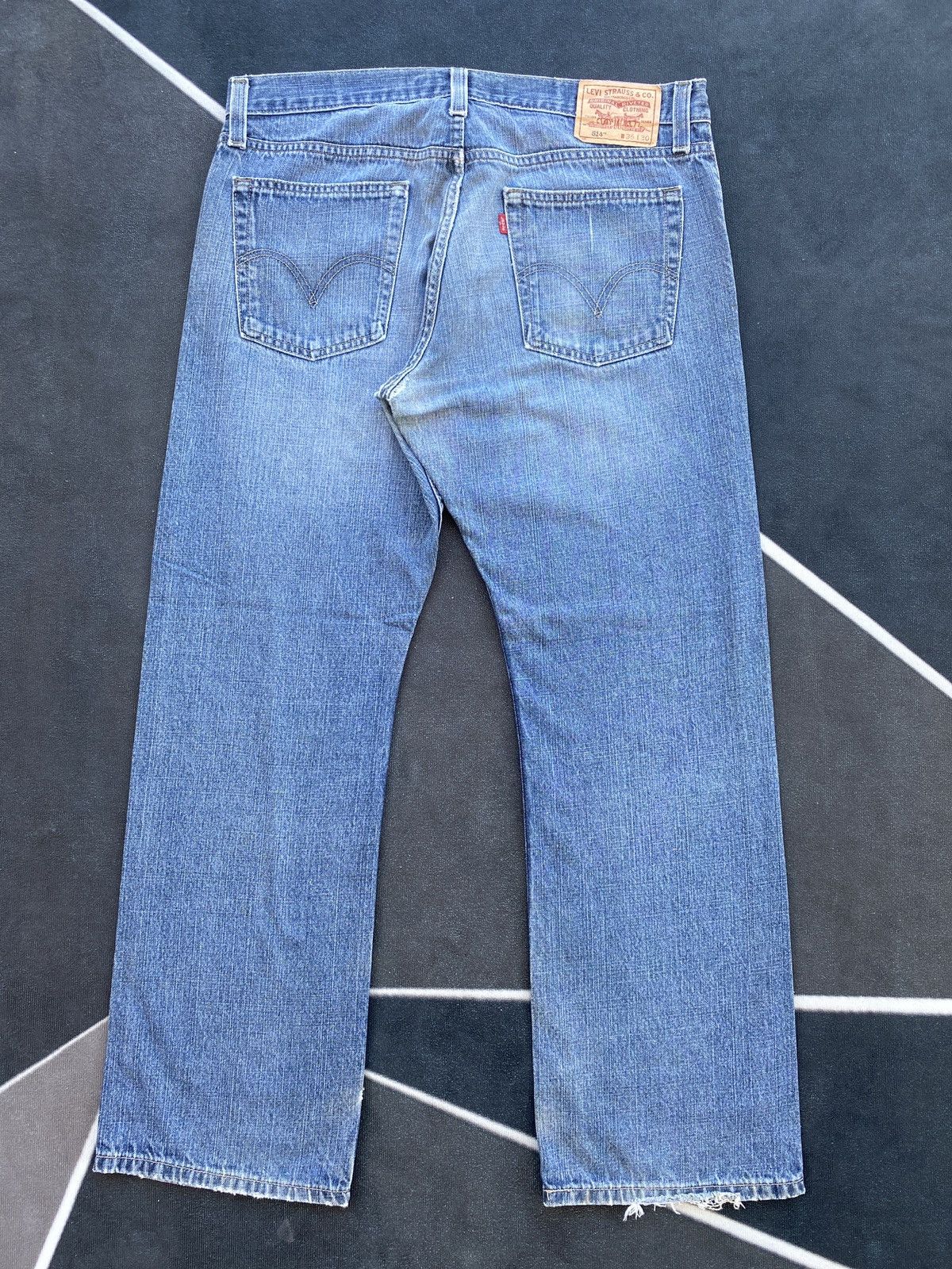 Jean × Levi's × Vintage VINTAGE LEVIS 514 SLIM STRAIGHT JEANS-J417 Size US 37 - 3 Thumbnail