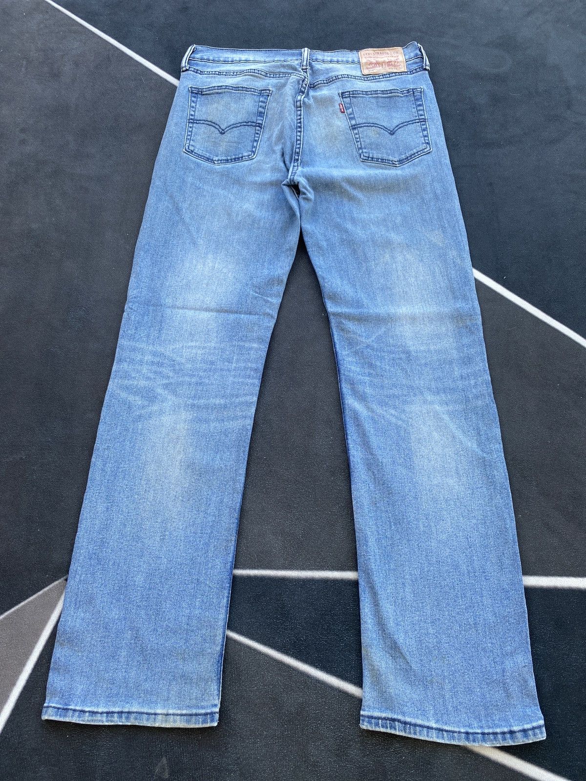 Jean × Levi's × Vintage VINTAGE LEVIS 514 BLUE WASH JEANS-J418 Size US 34 / EU 50 - 4 Thumbnail