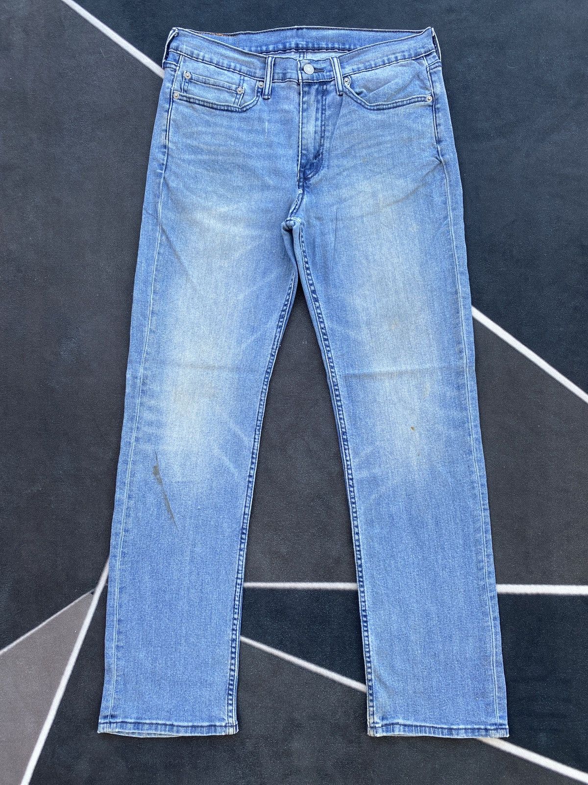 Jean × Levi's × Vintage VINTAGE LEVIS 514 BLUE WASH JEANS-J418 Size US 34 / EU 50 - 1 Thumbnail