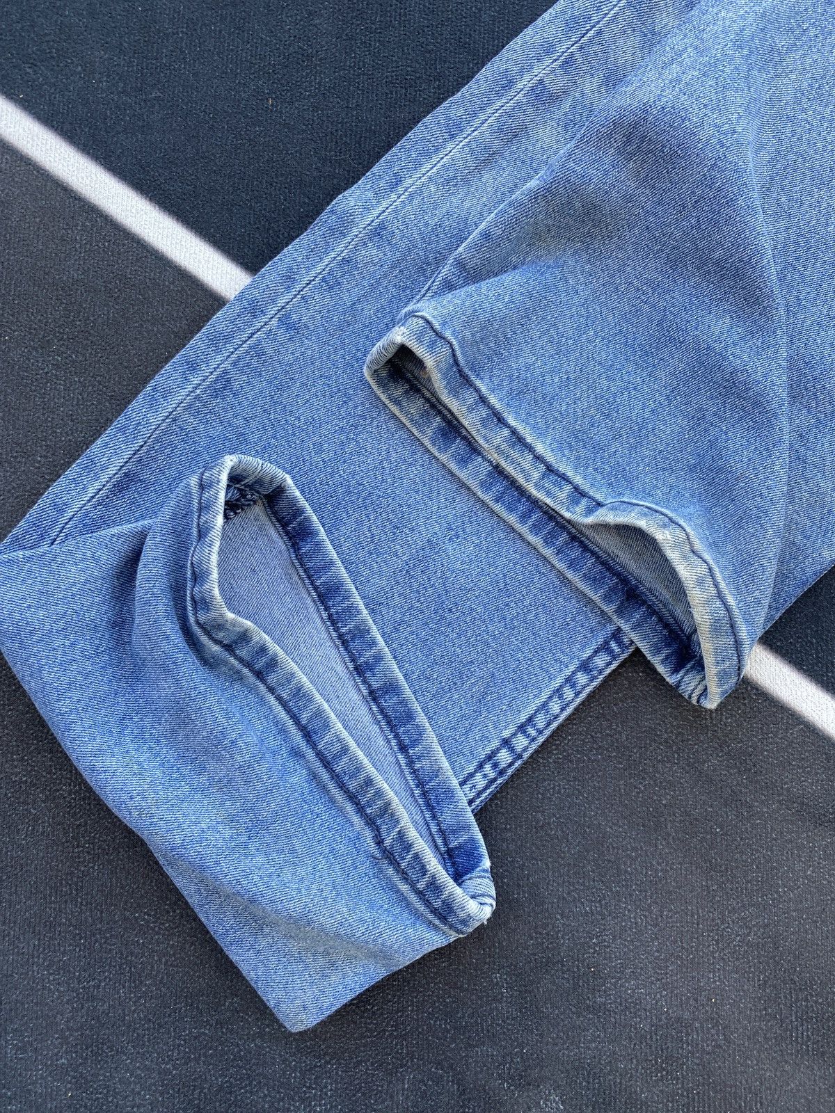 Jean × Levi's × Vintage VINTAGE LEVIS 514 BLUE WASH JEANS-J418 Size US 34 / EU 50 - 9 Thumbnail
